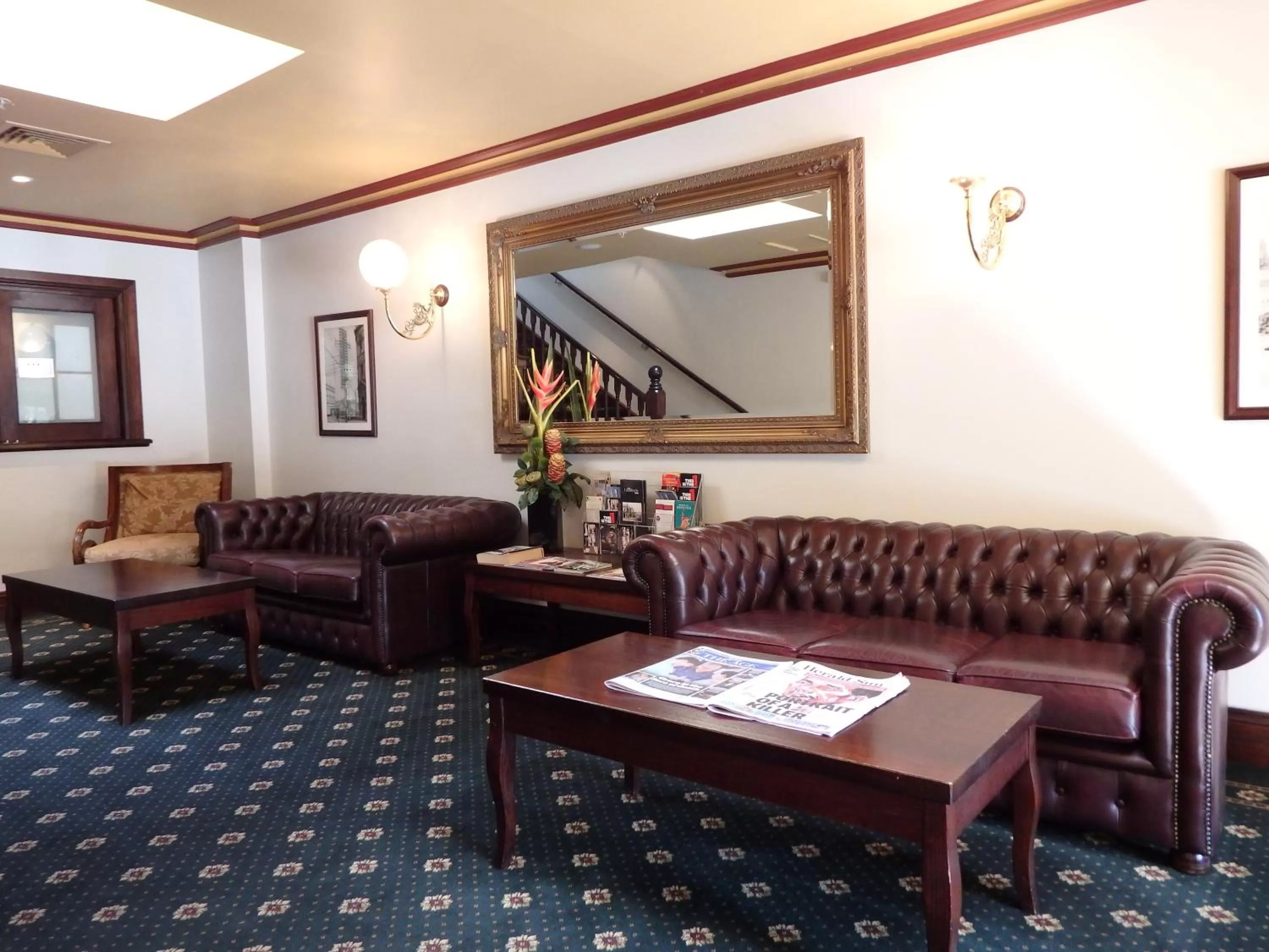 Lobby or reception in The Glenferrie Hotel Hawthorn