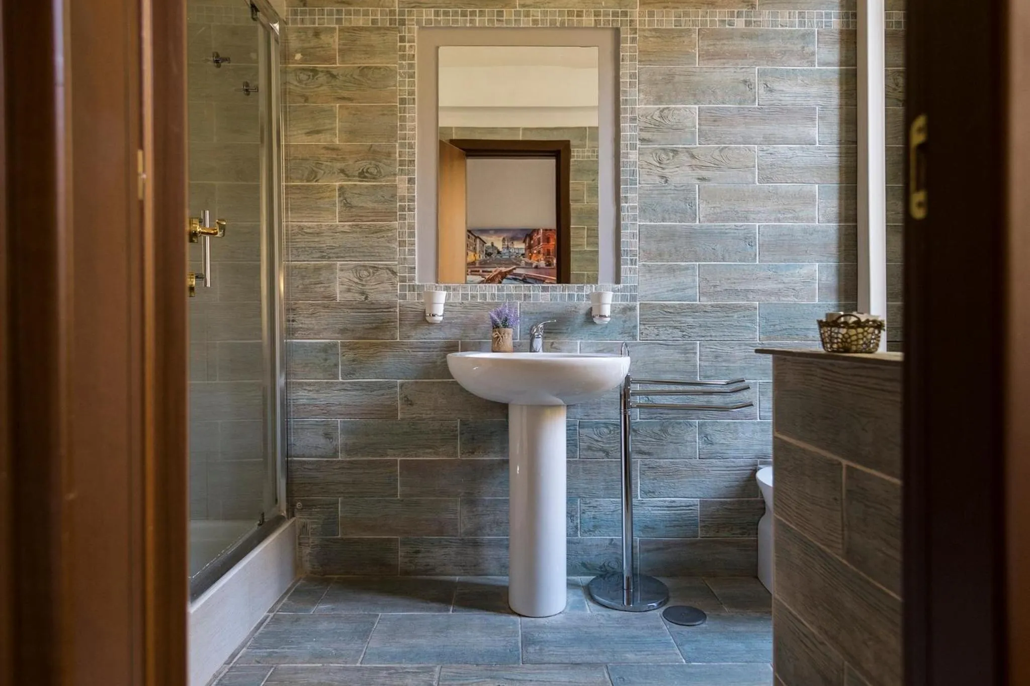 Bathroom in Dulcis In Fundo b&b