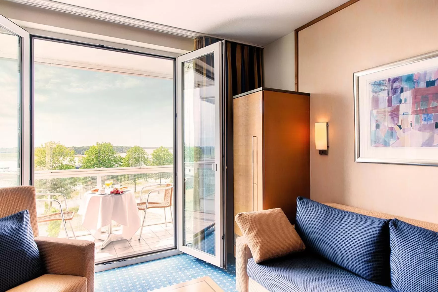 Balcony/Terrace in Welcome Hotel Wesel