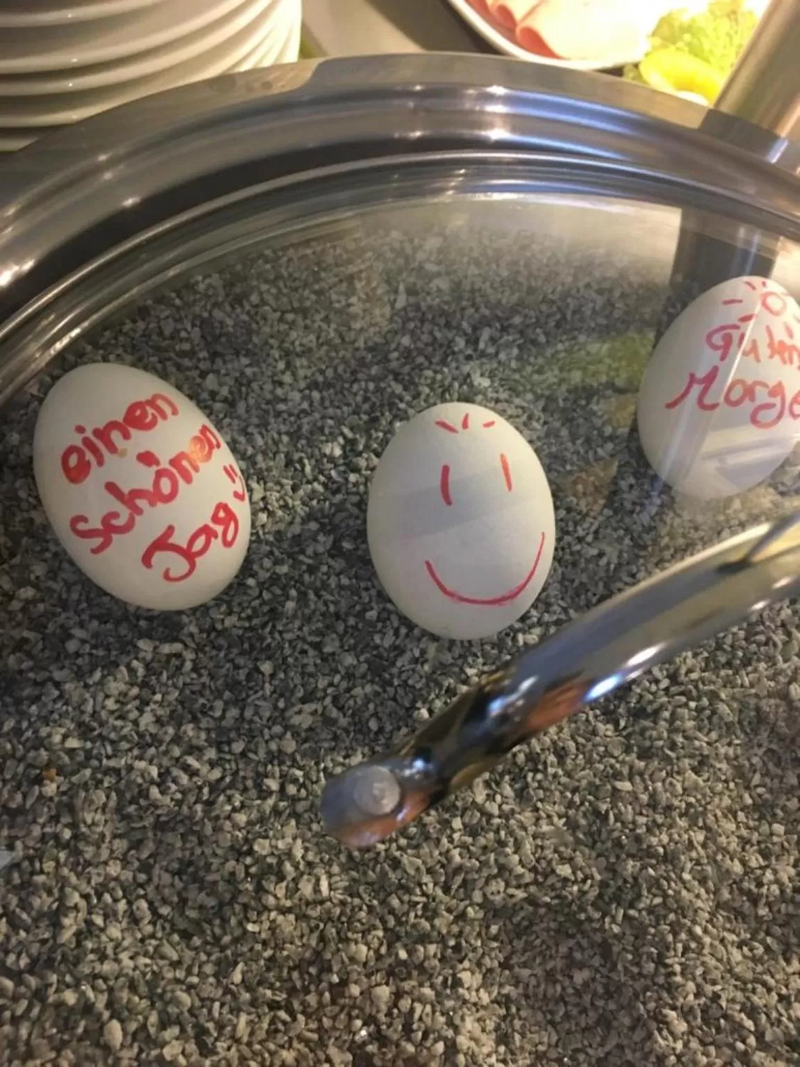 Food close-up in SleepySleepy Hotel Dillingen