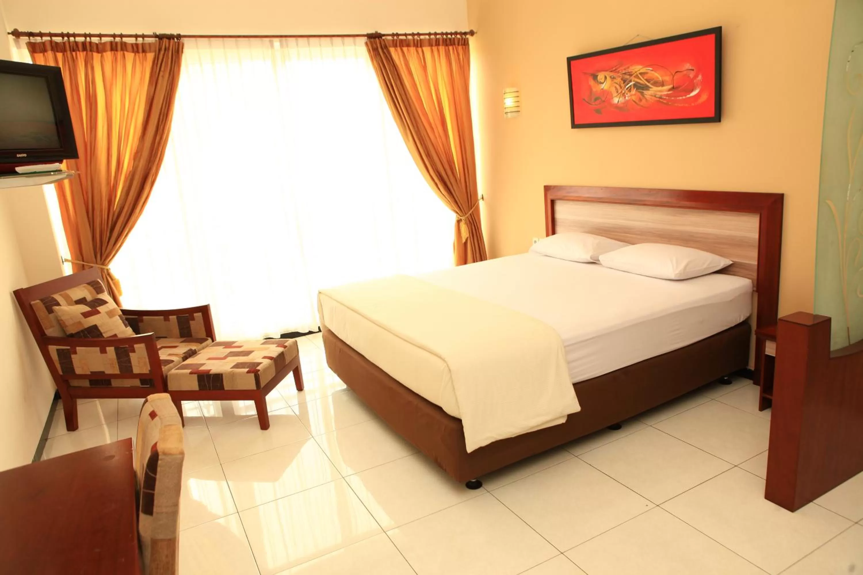 Bed in Arya Graha Semarang
