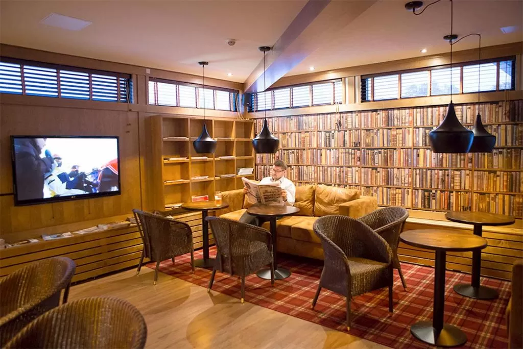 Seating area in Finlandia Hotel Isovalkeinen