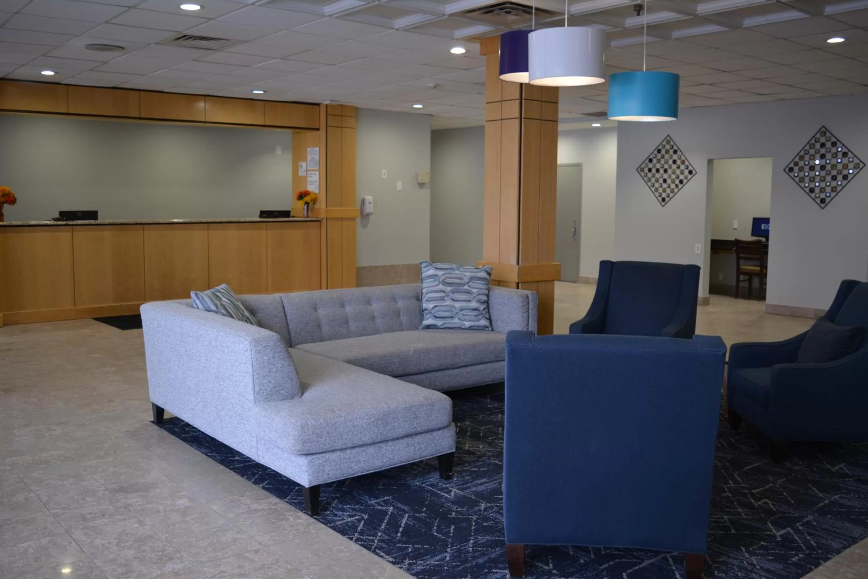 Lobby or reception in Quality Inn & Suites East Syracuse - Carrier Circle