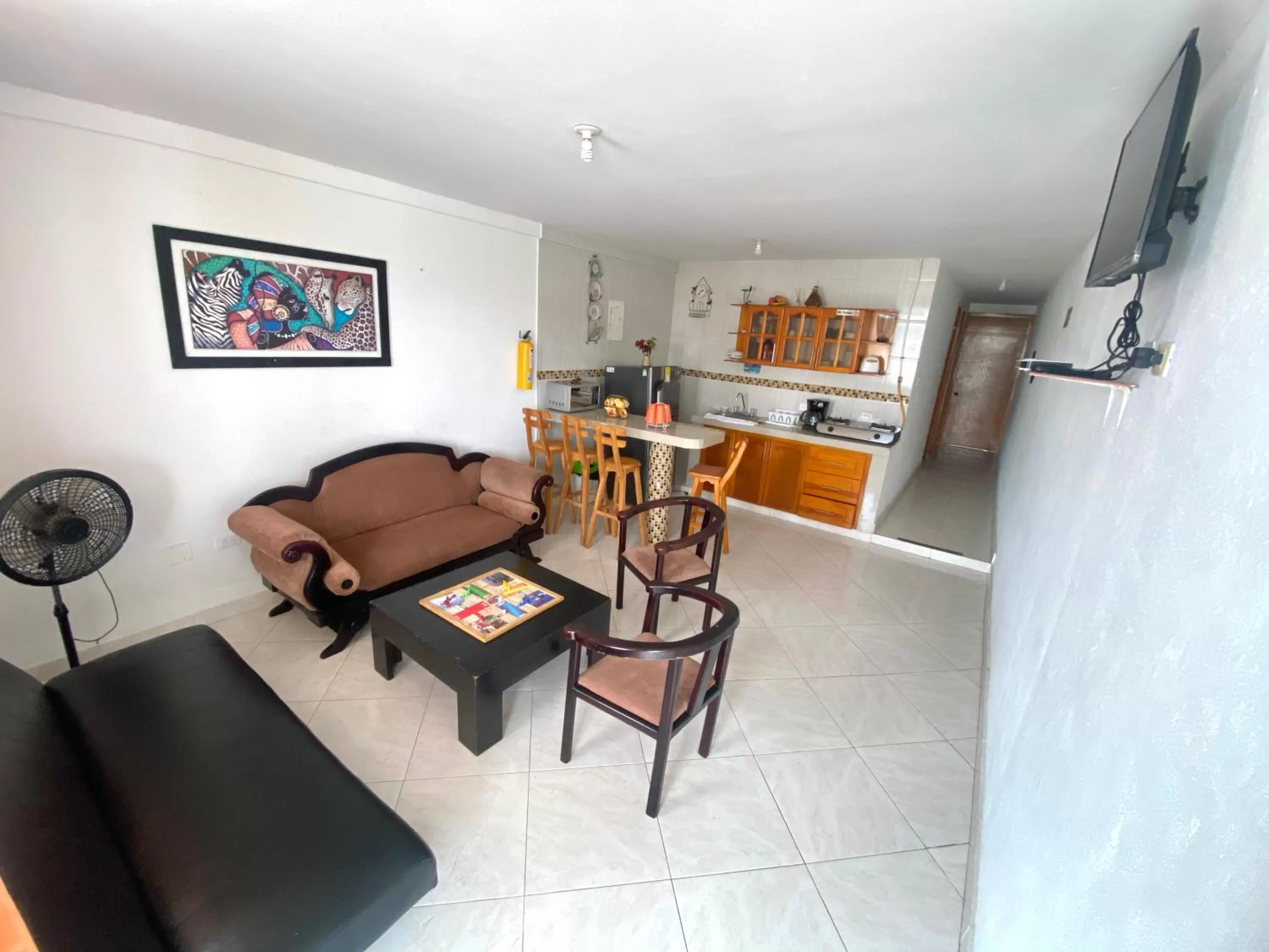 Living room, Seating Area in Apartamento Miss Brigida