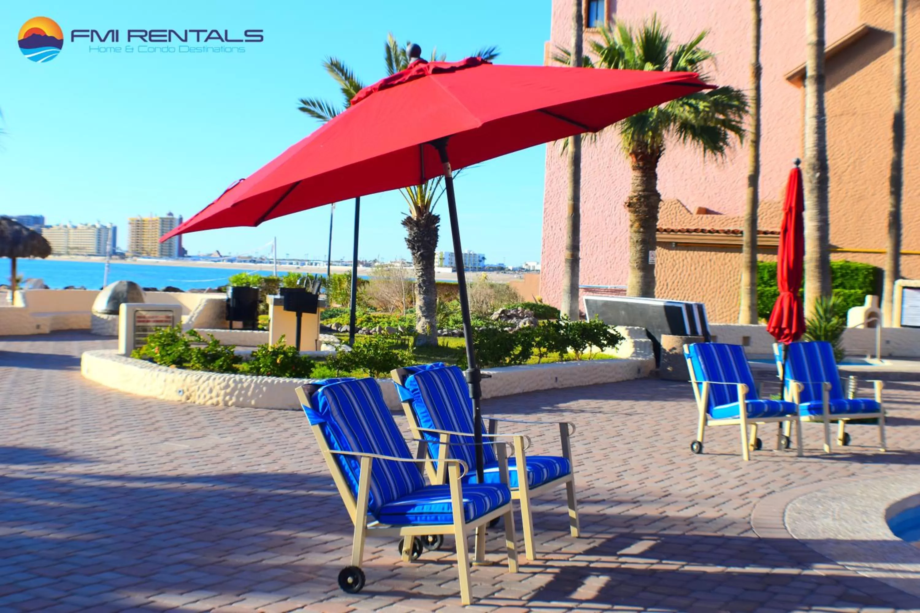 Seating area in Marina Pinacate A-521