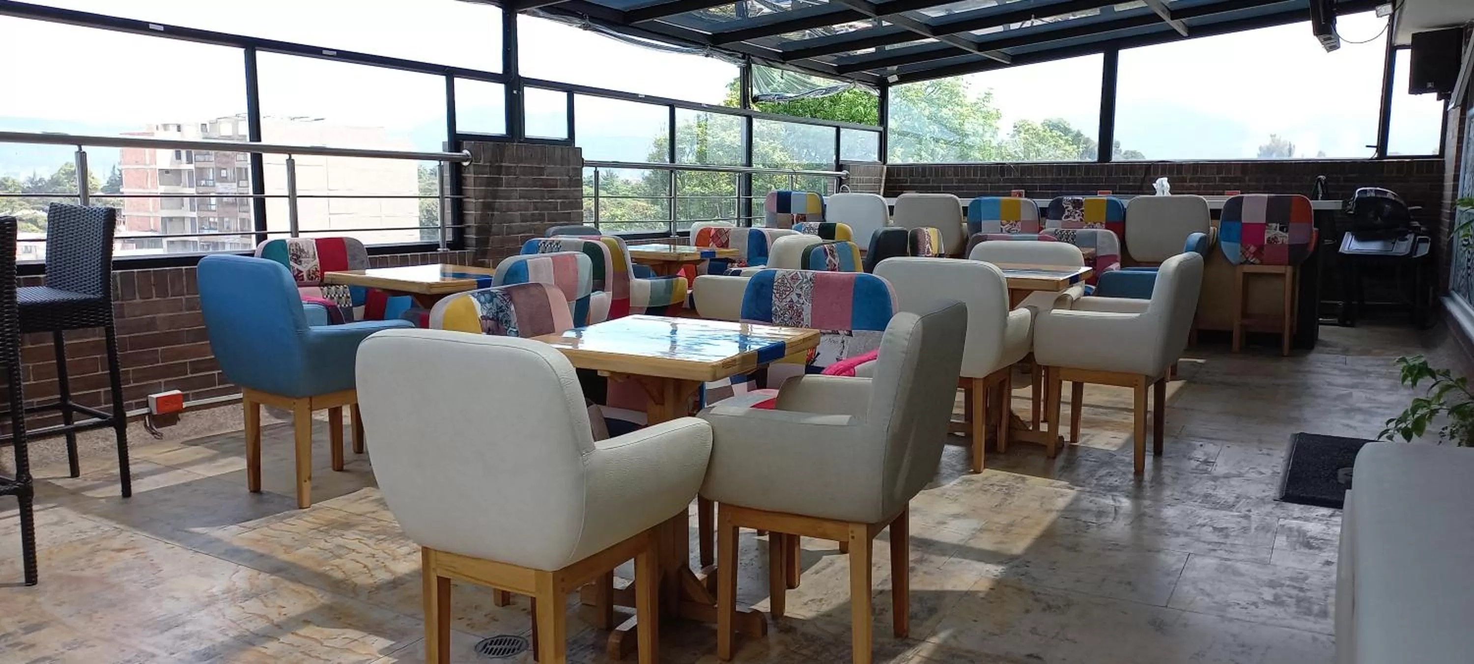 Balcony/Terrace in Hotel Bogota DC