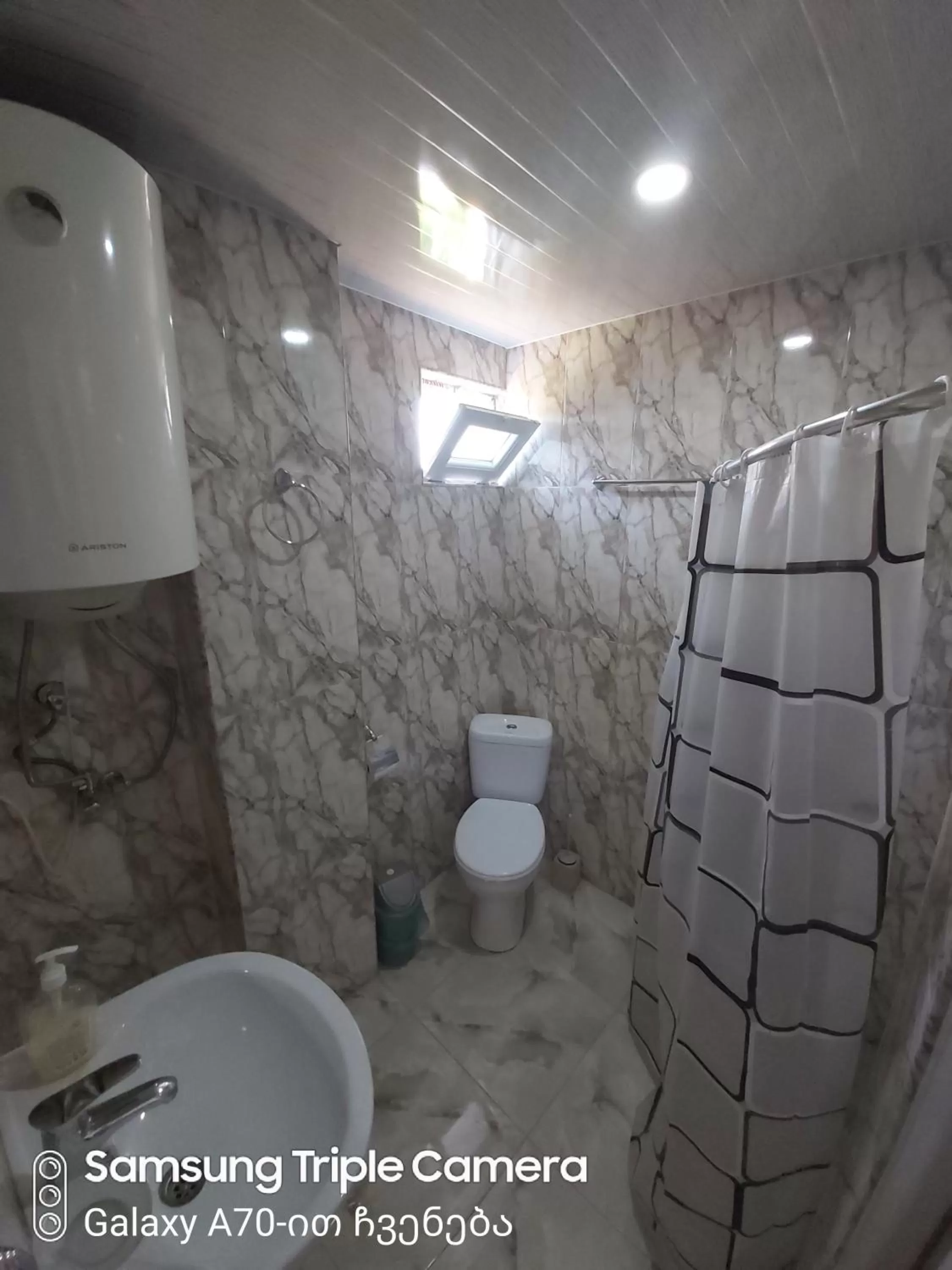 Shower, Bathroom in Martvili Newhotel