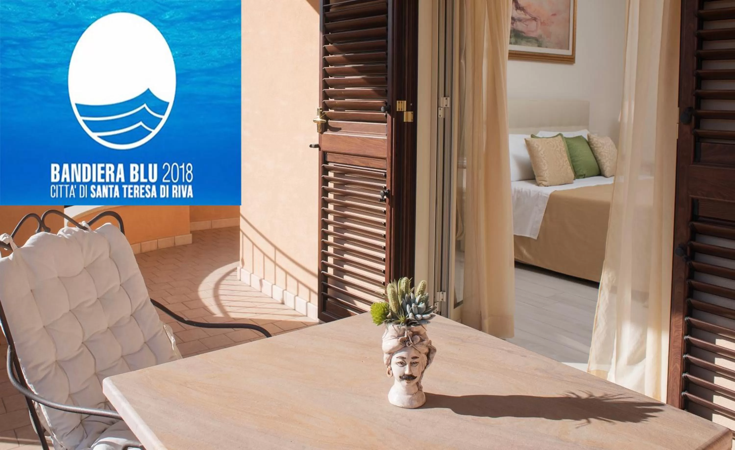 Photo of the whole room in B&B MareAgrò