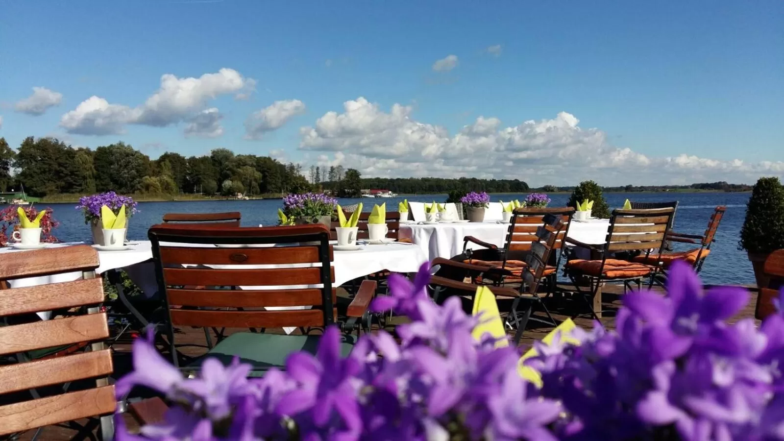 Garden view in Hotel Inselhof