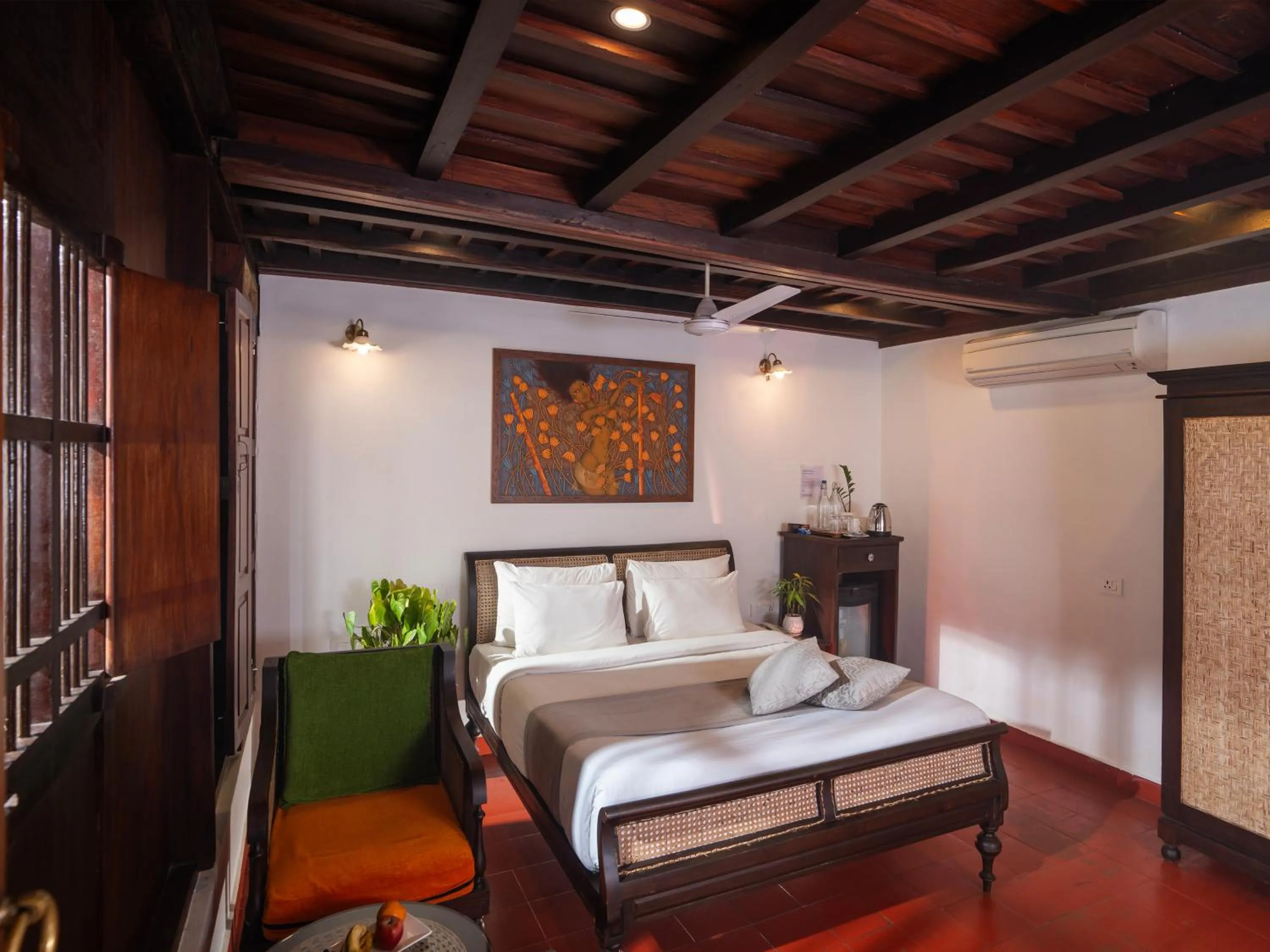 Bed in Ragamaya Resort & Spa Munnar