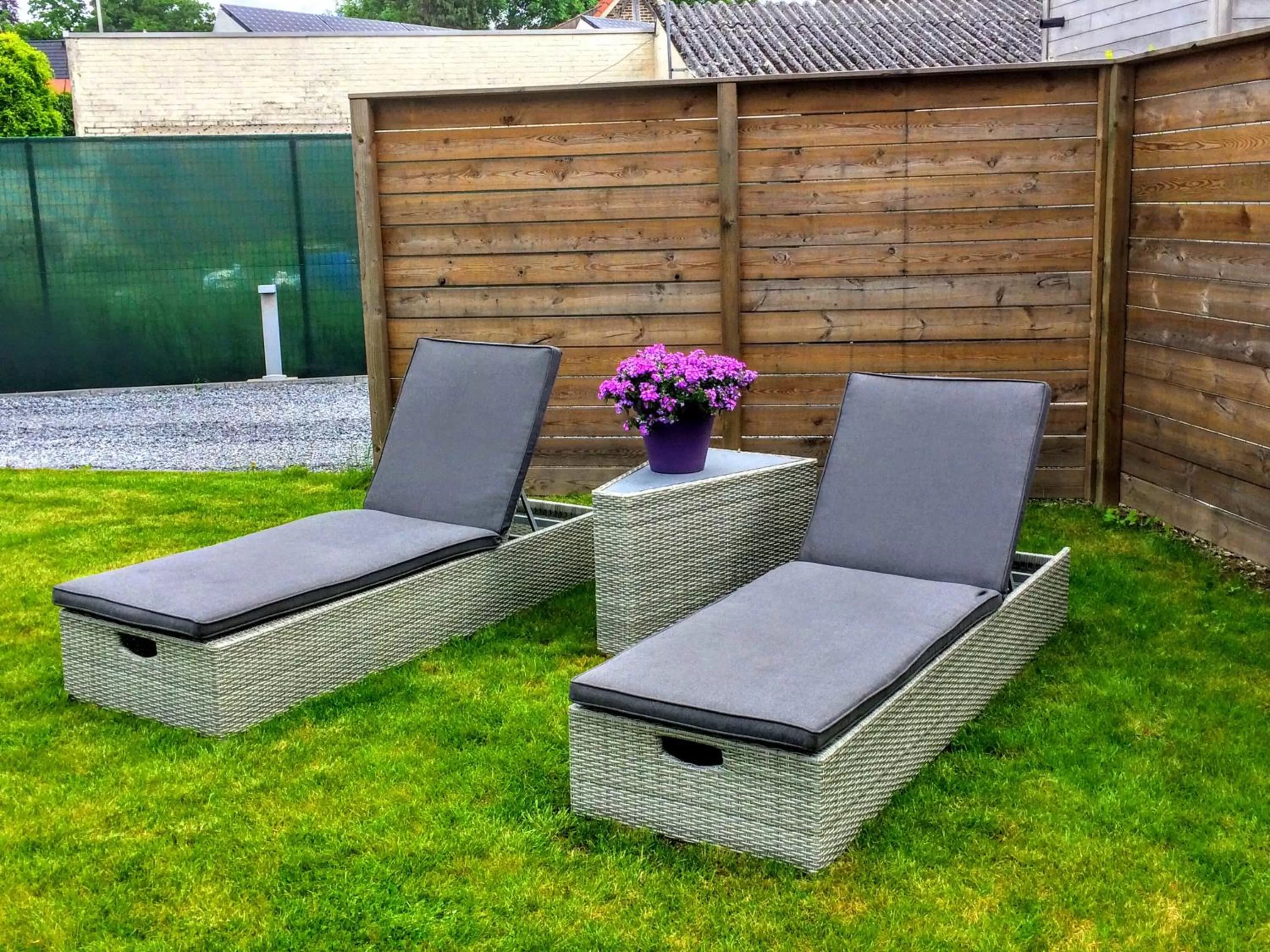 Garden in B&B Villa Curtricias