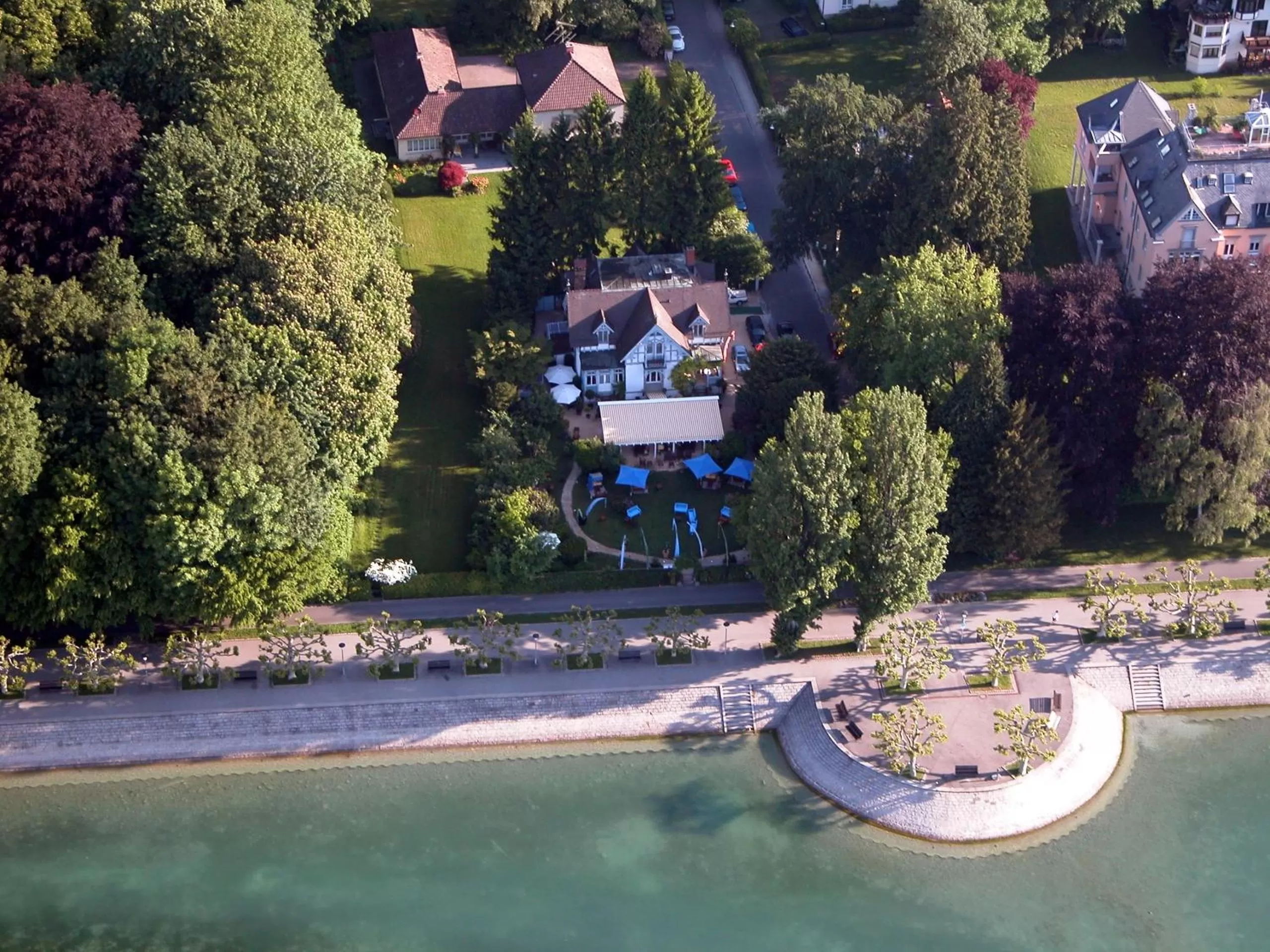 Bird's eye view in Hotel Barleben am See