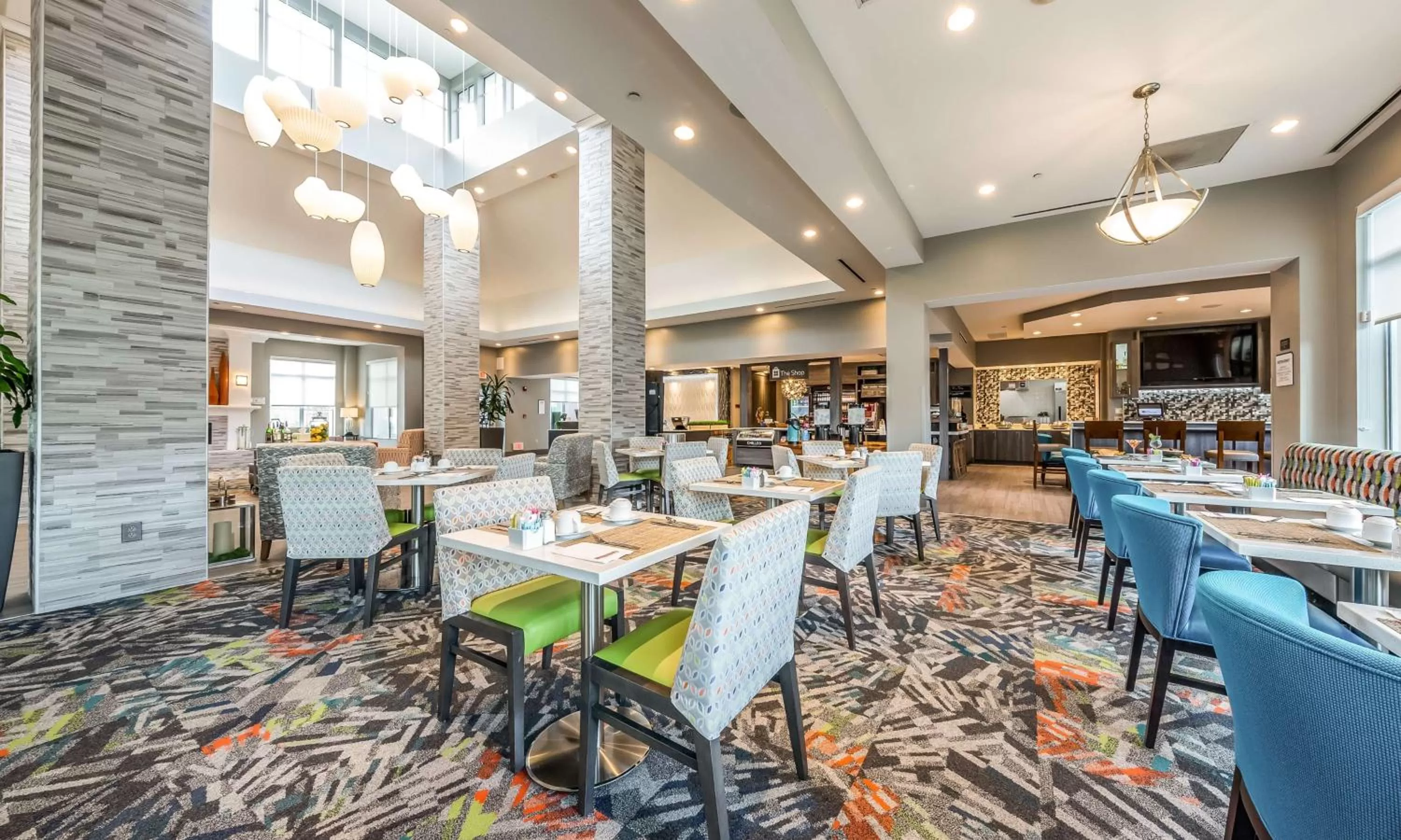 Lobby or reception in Hilton Garden Inn Beaumont