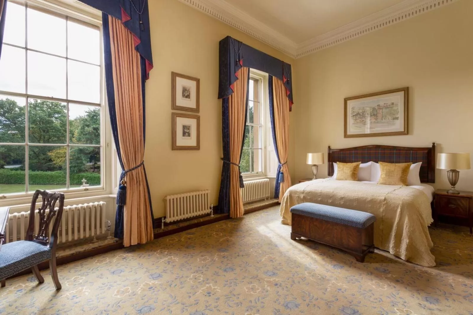 King Suite in Oulton Hall Hotel, Spa & Golf Resort