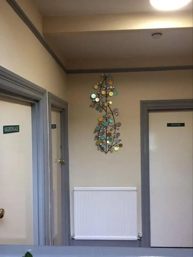 Decorative detail in Poltair Guest House