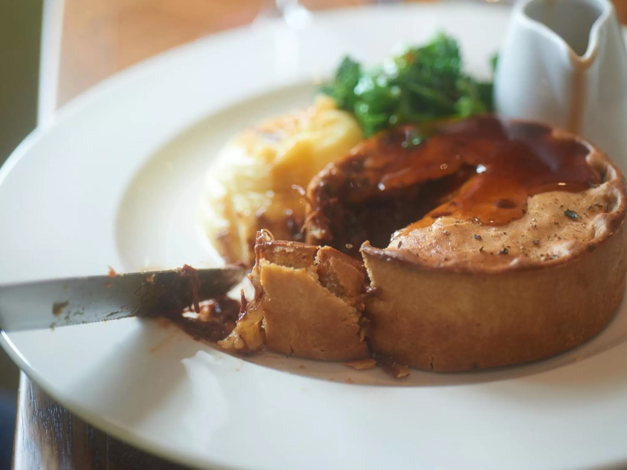 Food close-up in Bear and Ragged Staff