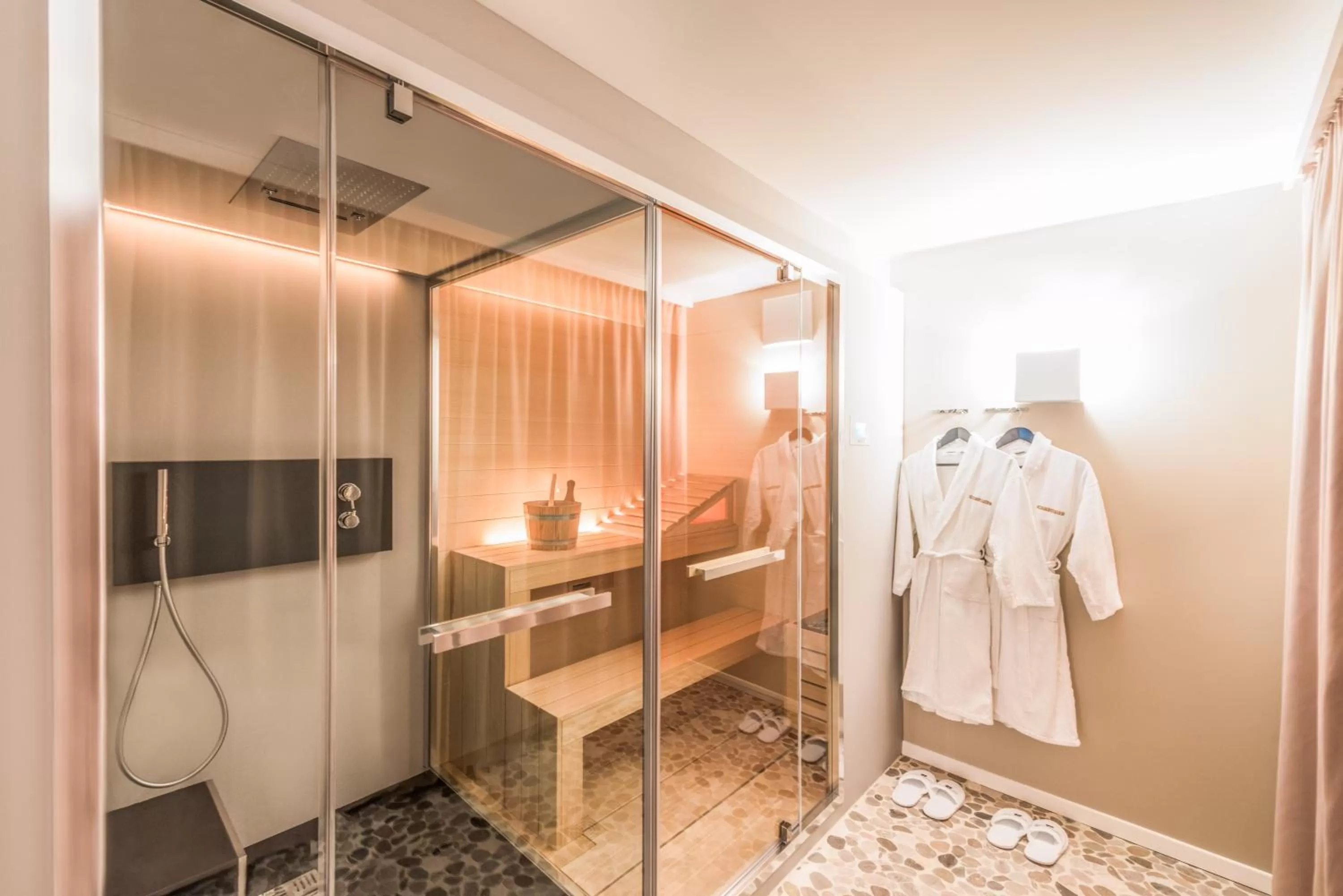 Sauna in Matthiol Boutique Hotel