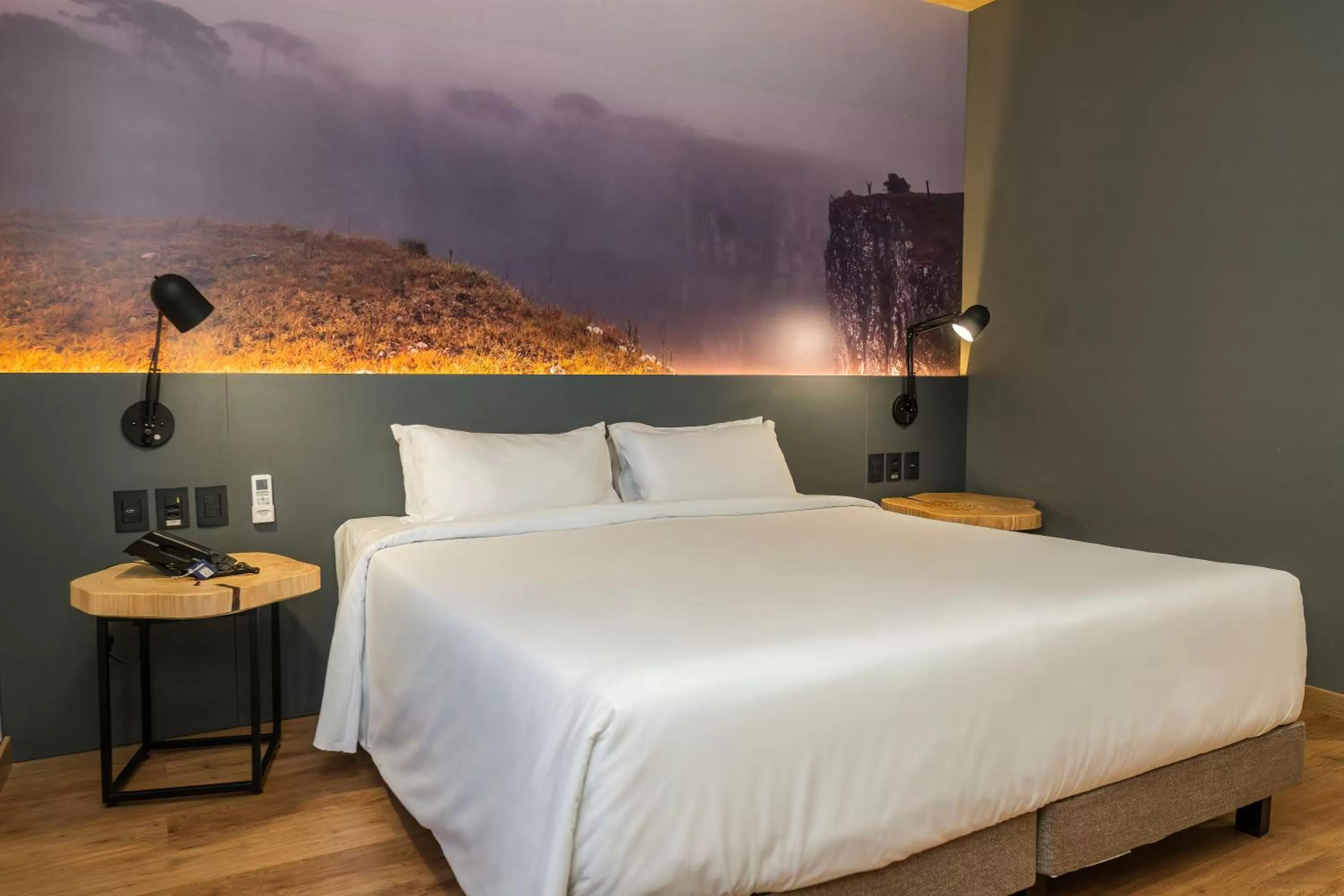 TV and multimedia, Bed in Novotel Criciuma