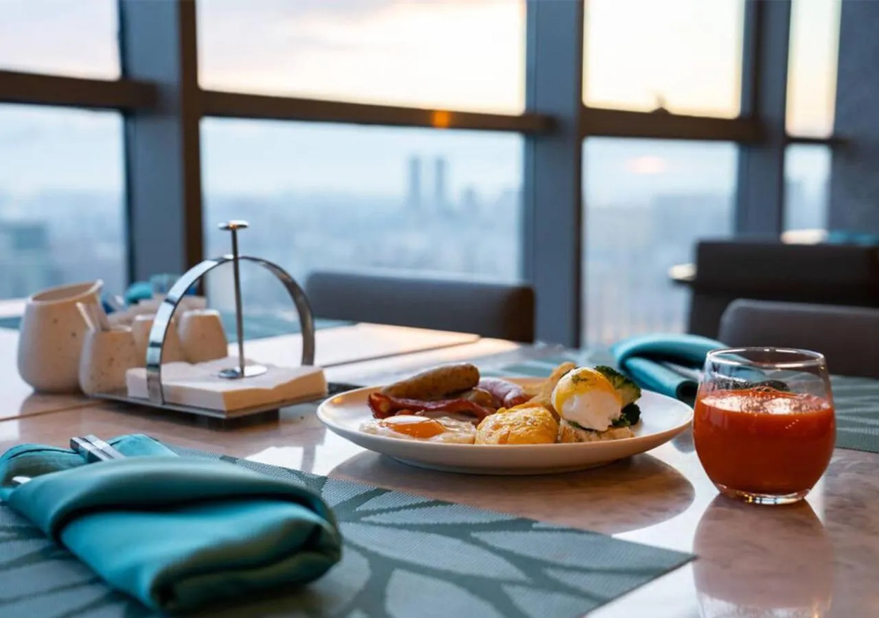 Breakfast in Shenyang Marriott Hotel