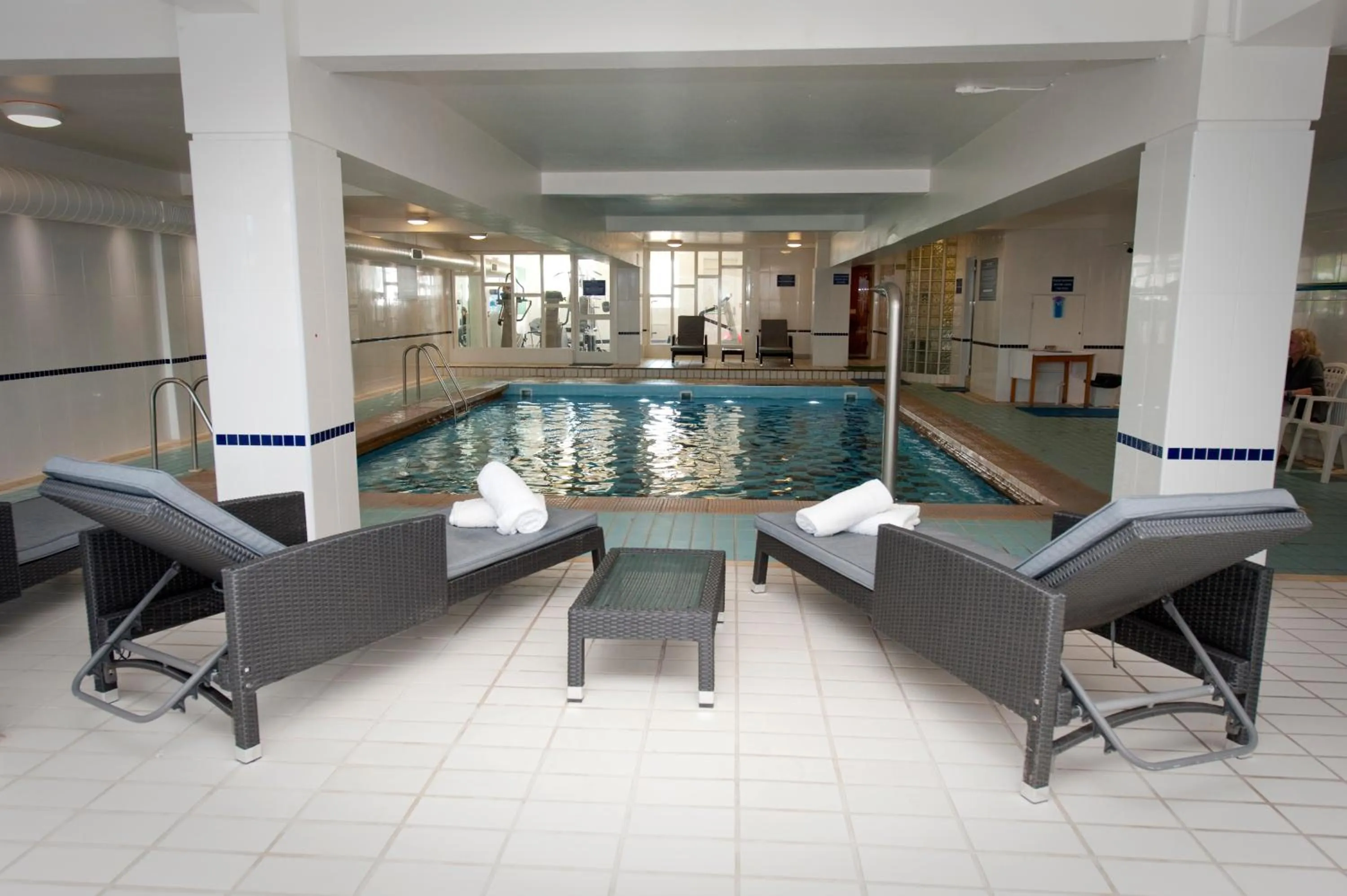 Swimming pool in Sandbanks Hotel