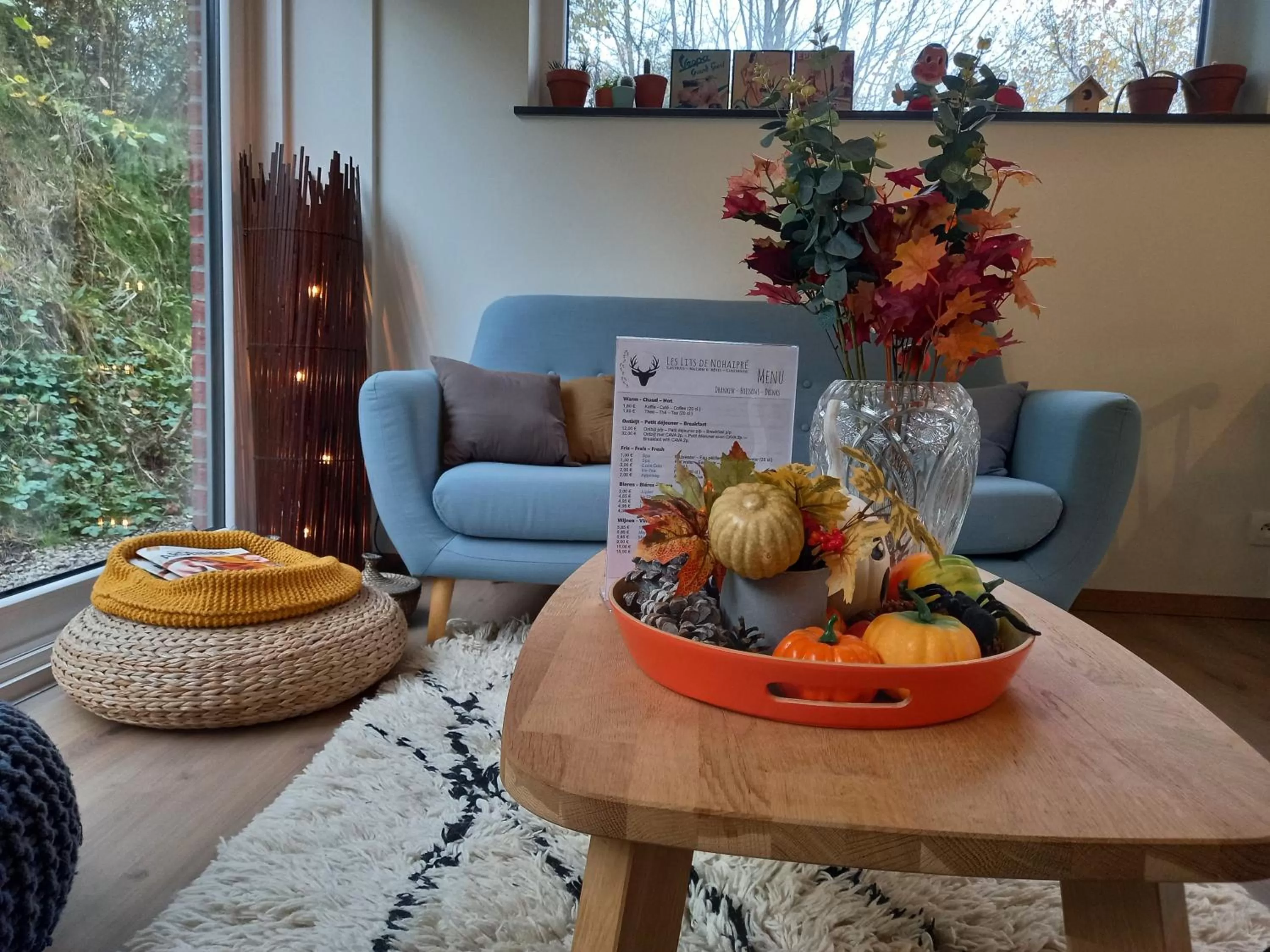 Living room in B&B Les Lits de Nohaipré