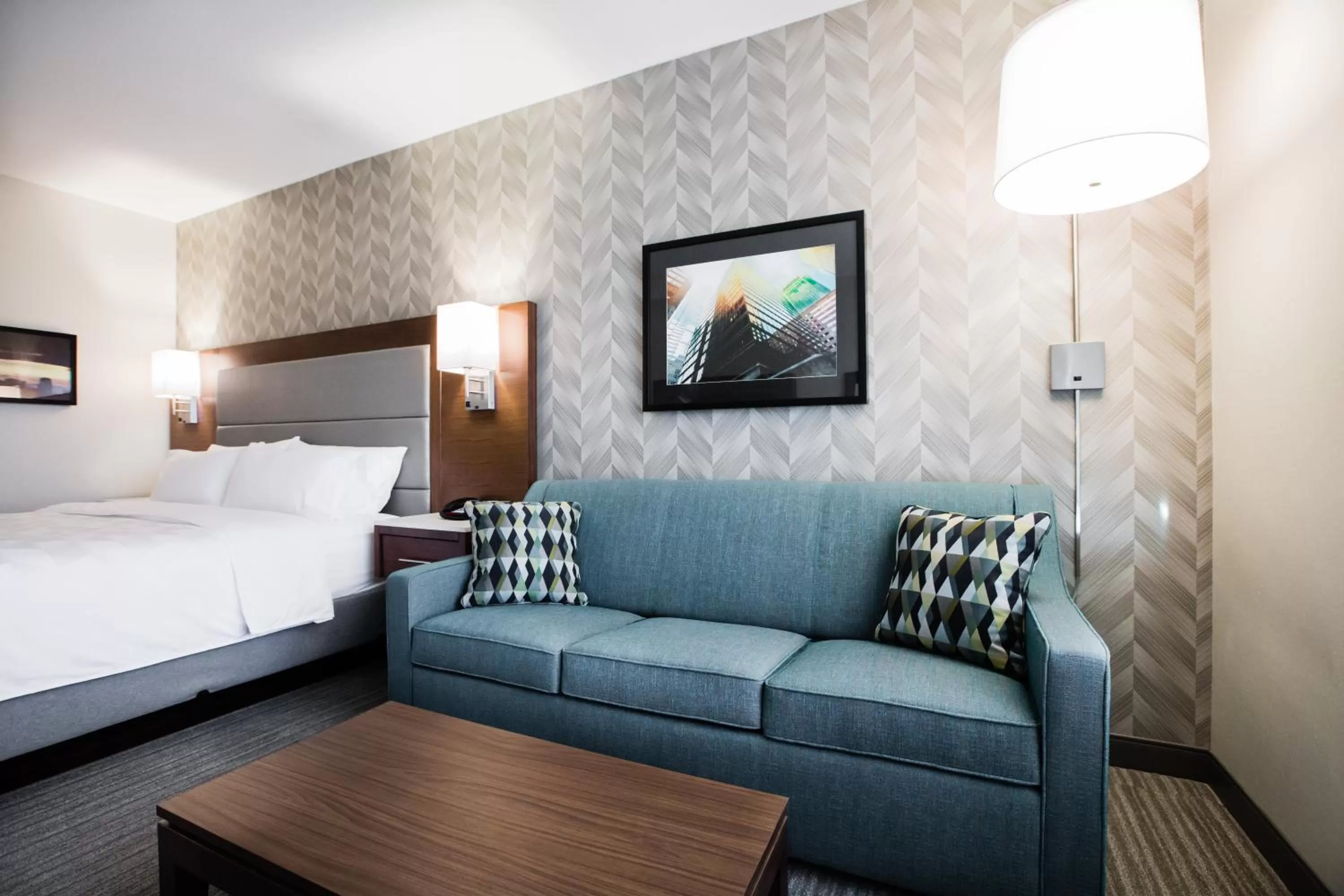 Photo of the whole room, Bed in Holiday Inn Hotel & Suites Calgary South - Conference Ctr by IHG