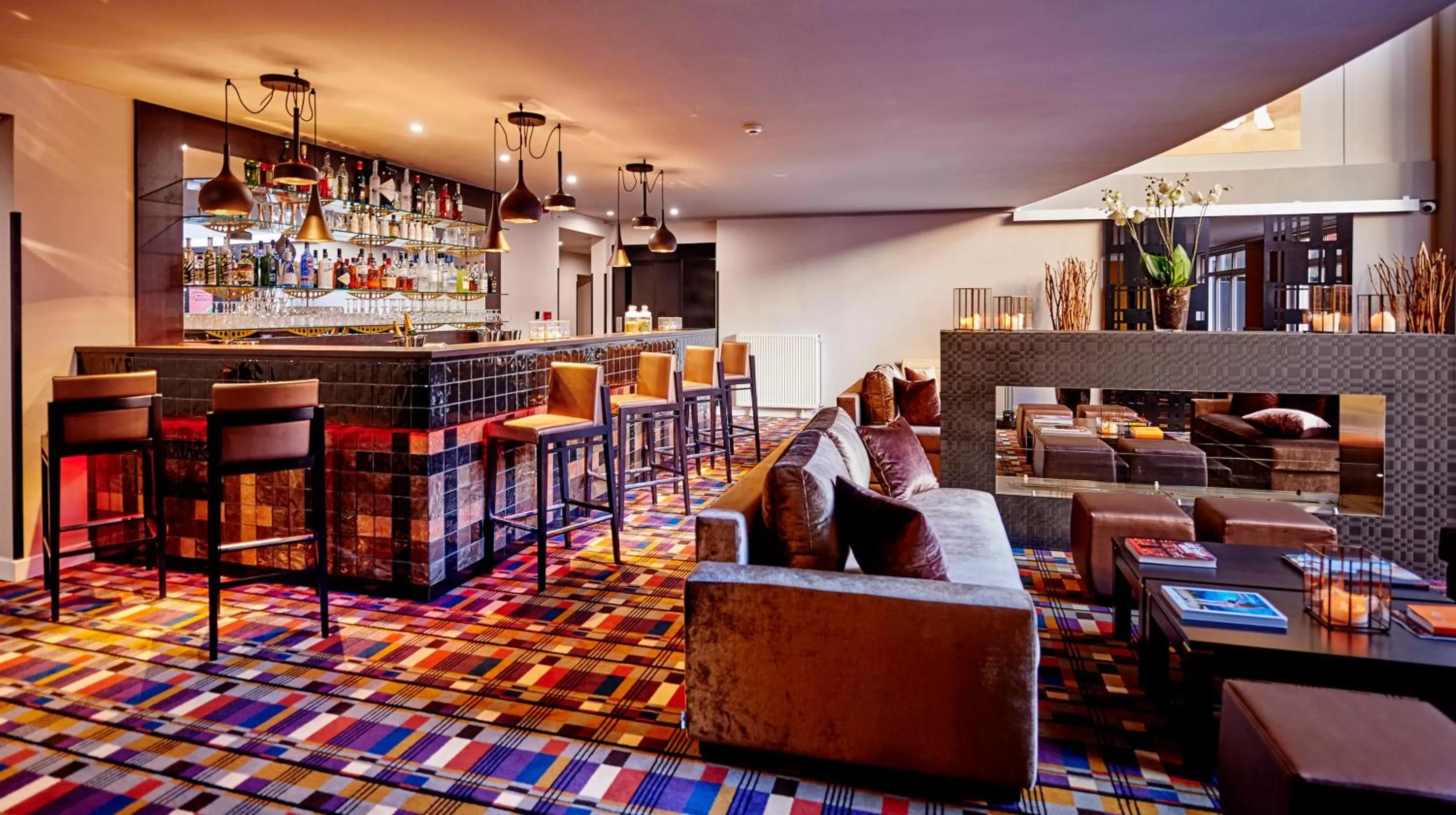 Lounge or bar in Hotel The Augustin