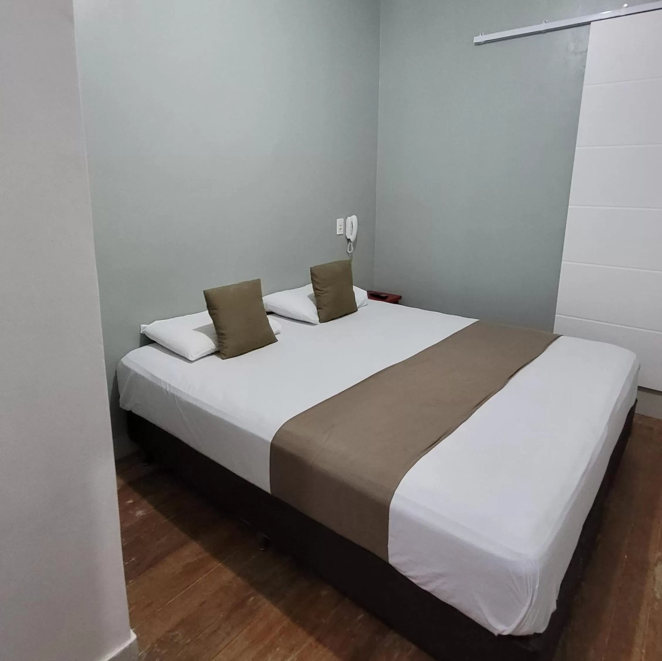 Bed in Hotel Dona Lú