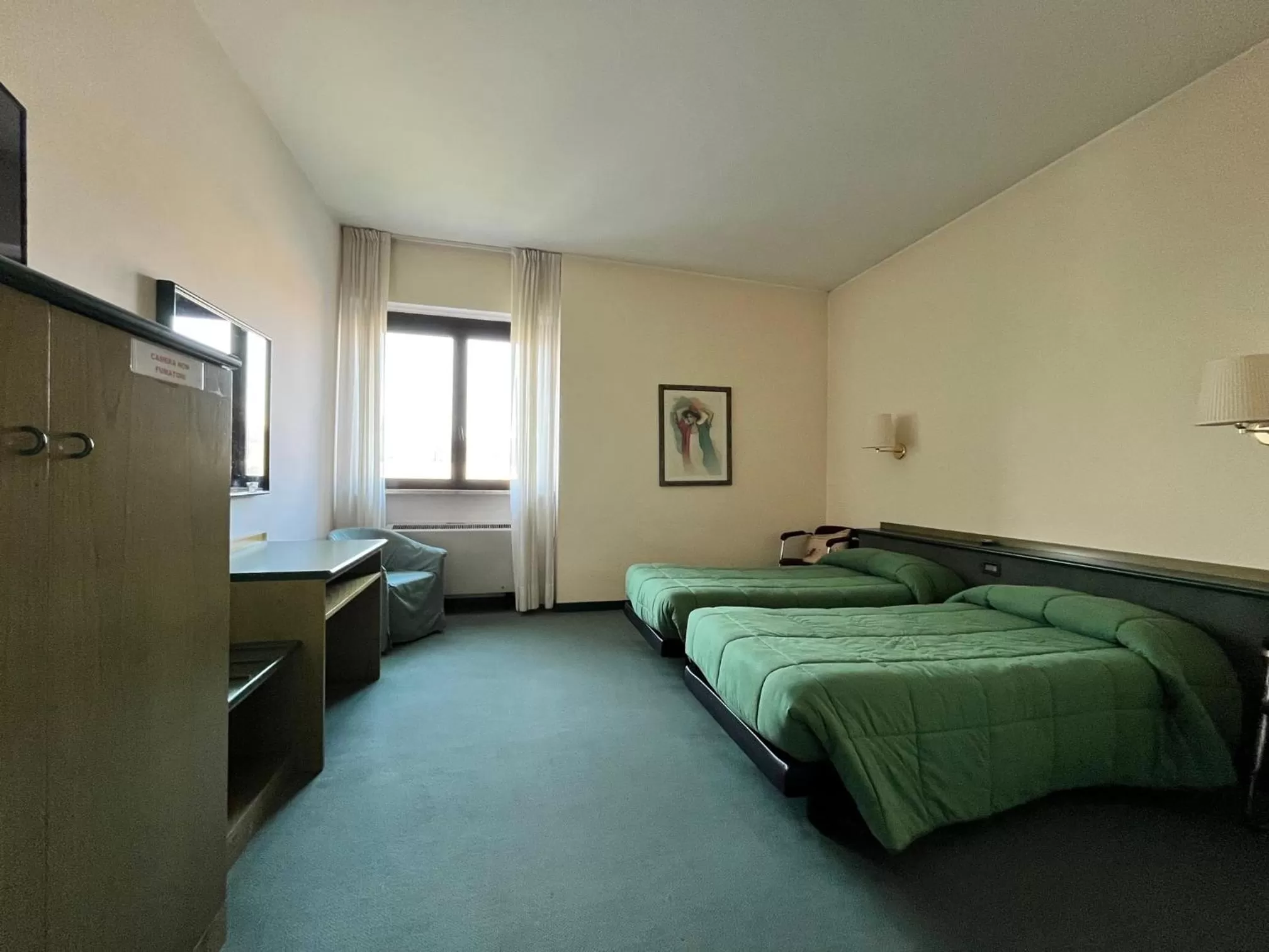 Bed in Hotel La Goletta