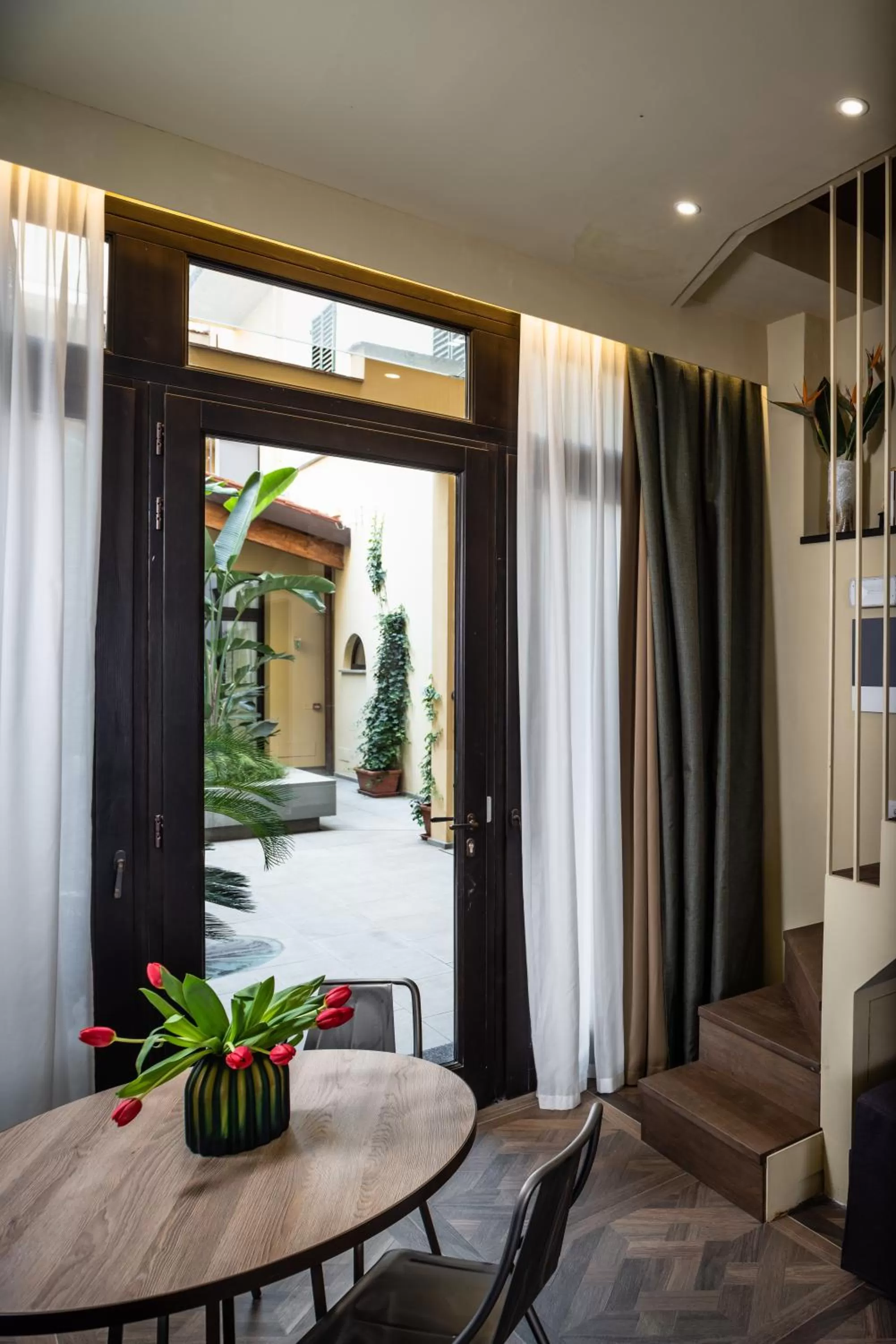 Dining area in Corte Guelfa