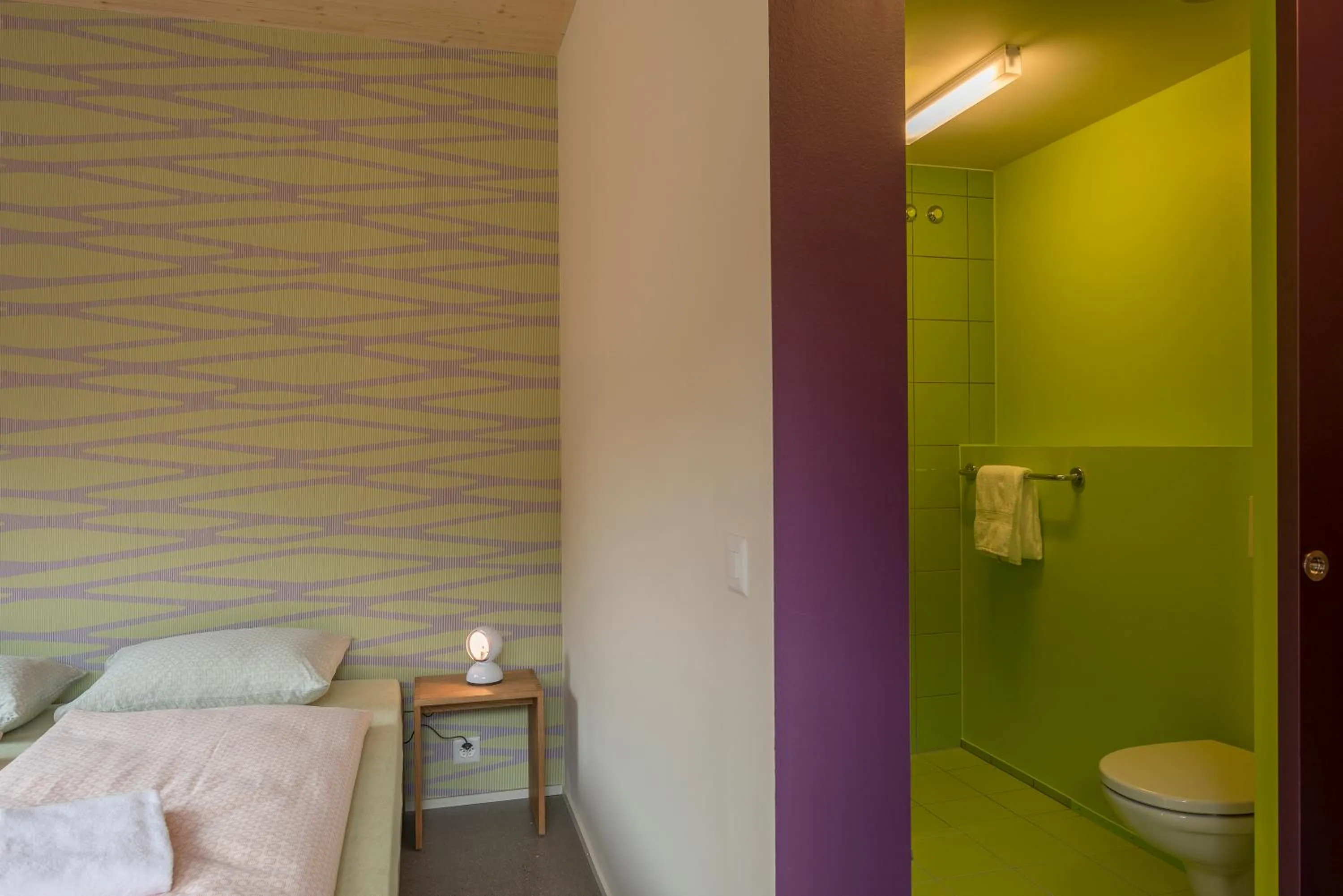 Toilet in Saas-Fee wellnesshostel4000