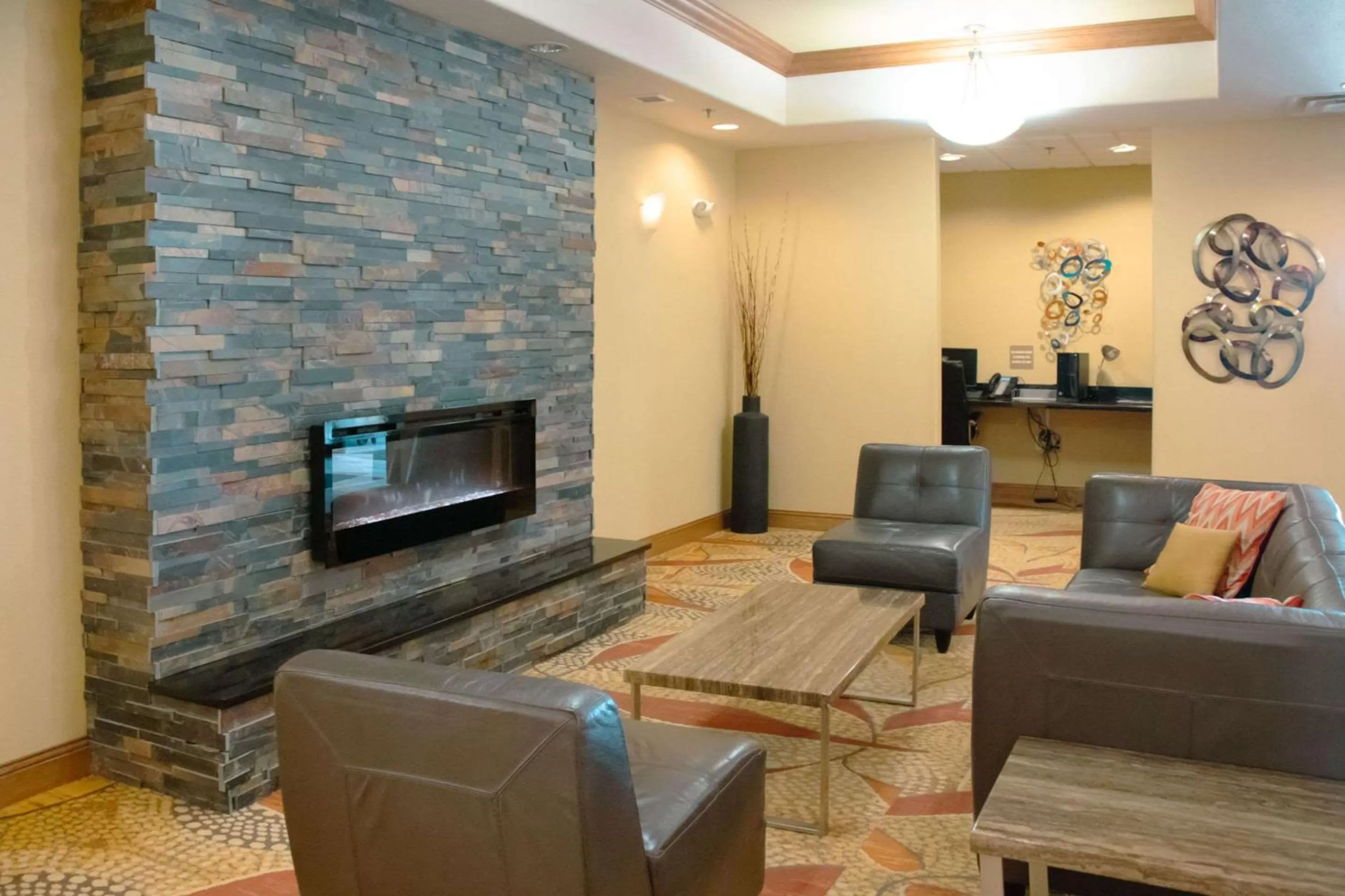Lobby or reception in Grand Forks Lodge and Suites