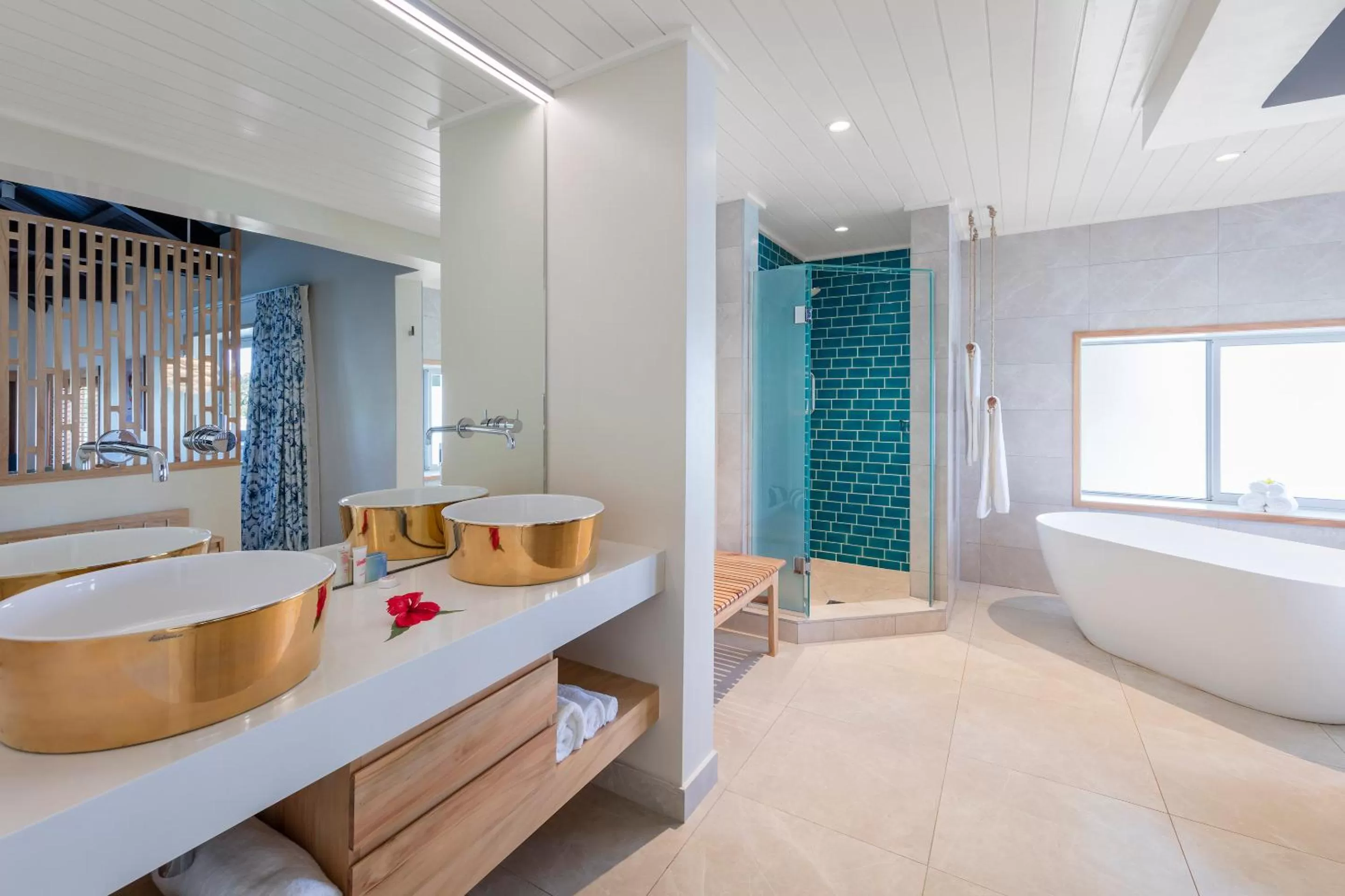 Bathroom in Warwick Le Lagon Resort & Spa, Vanuatu