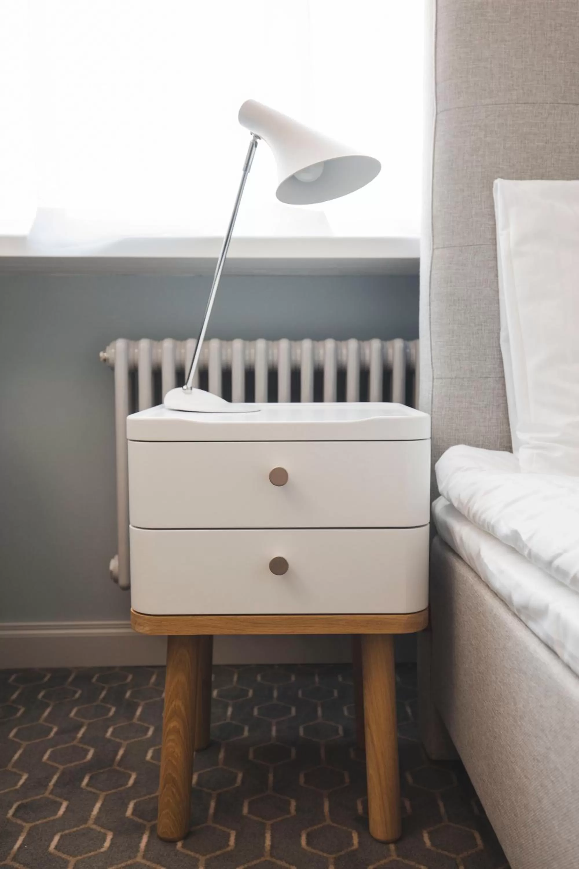 Bed in Roze Park Rooms