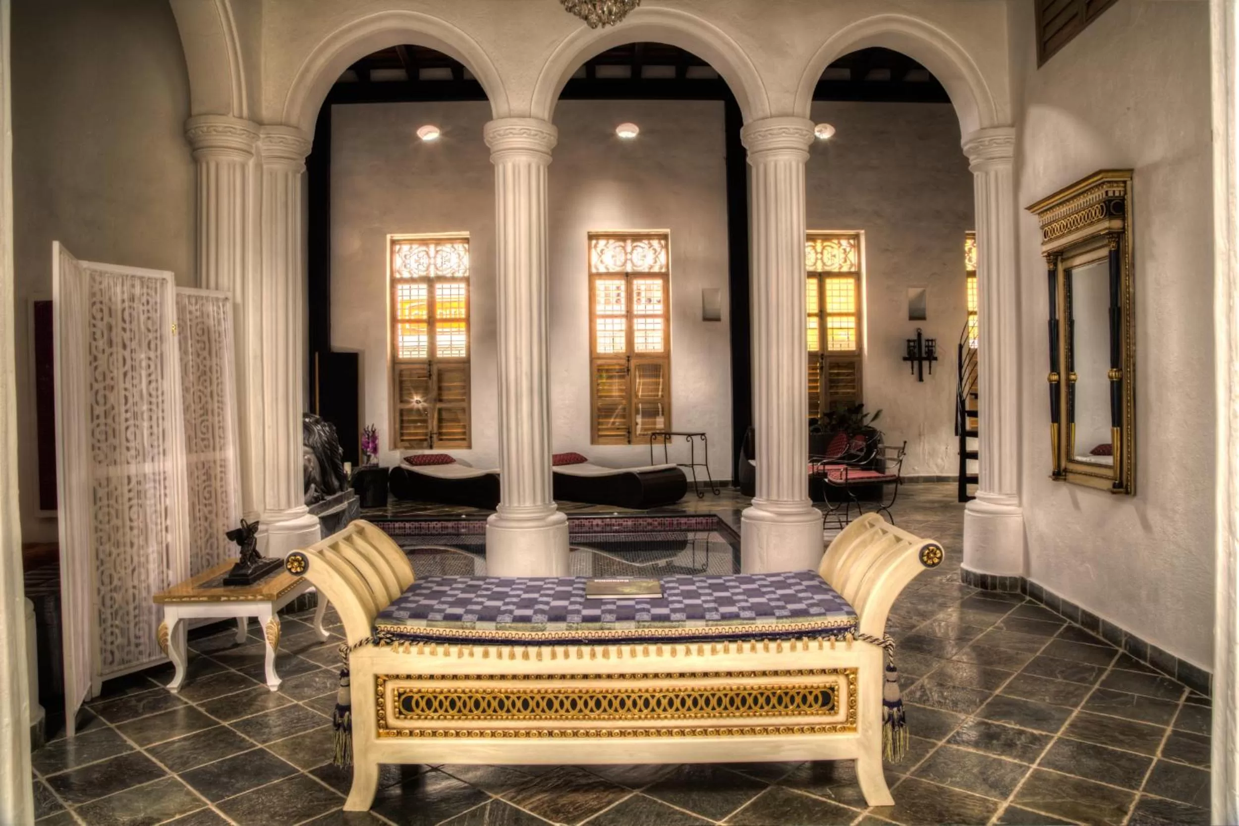 Lobby or reception in Casa de Leda, a Kali Hotel