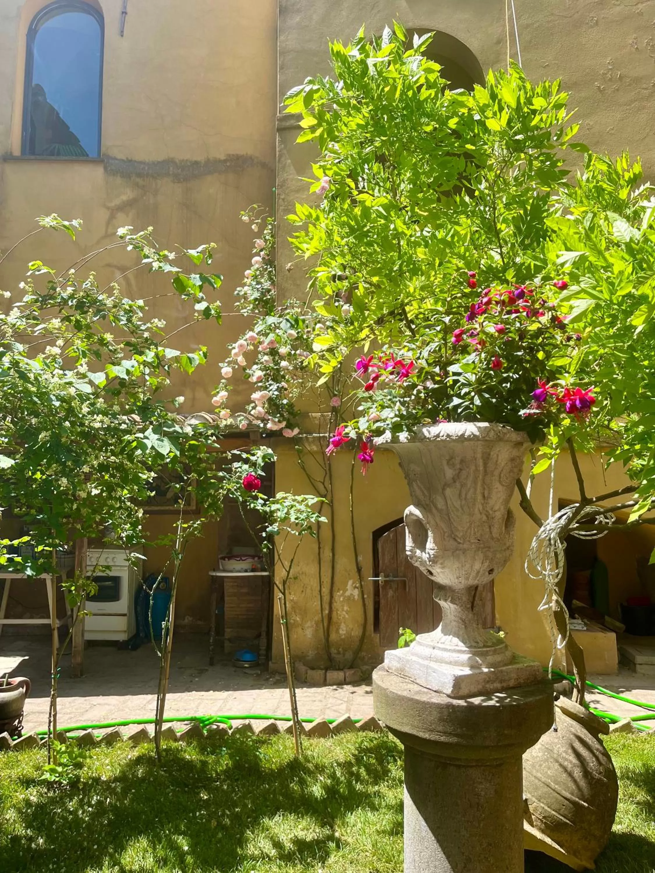 Patio in B&B 'Degli Artisti'