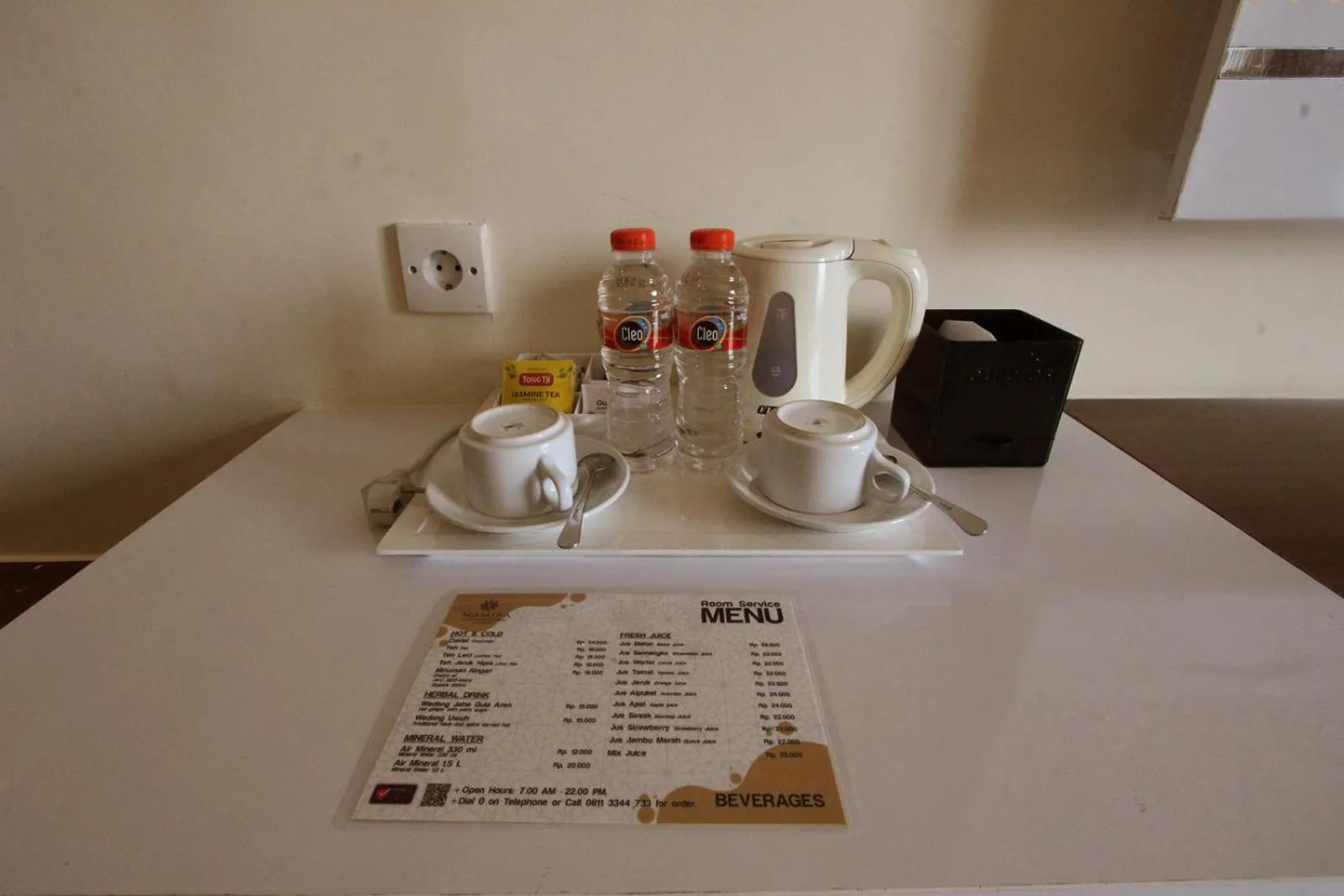 Coffee/tea facilities in Namira Syariah Hotel Surabaya