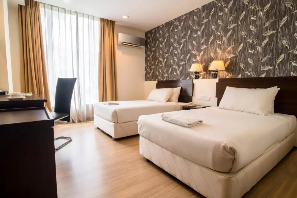 Bed in De' Garden Hotel, Butterworth