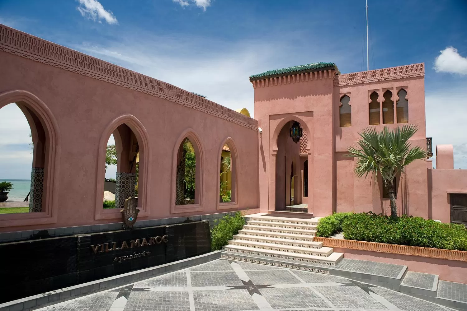 Facade/entrance in Villa Maroc Resort
