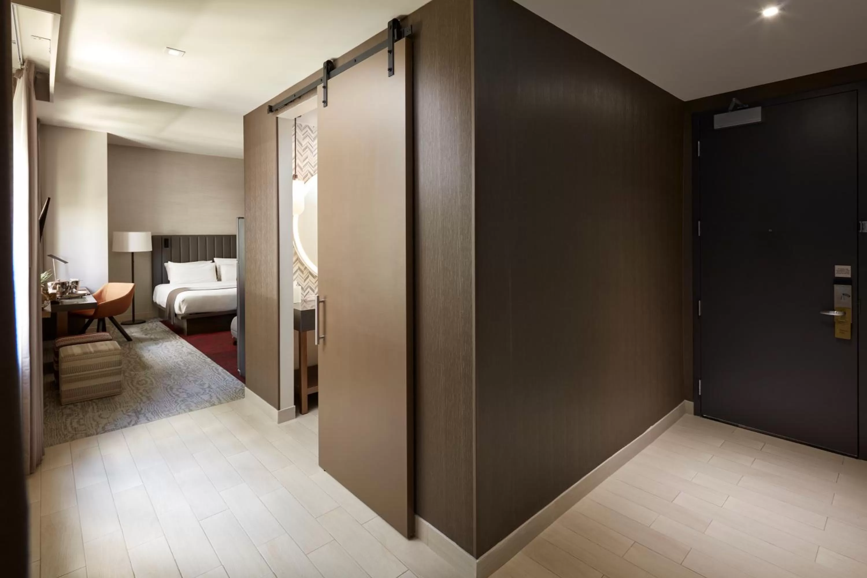 Bedroom, Bed in THesis Hotel Miami Coral Gables, Curio Collection by Hilton