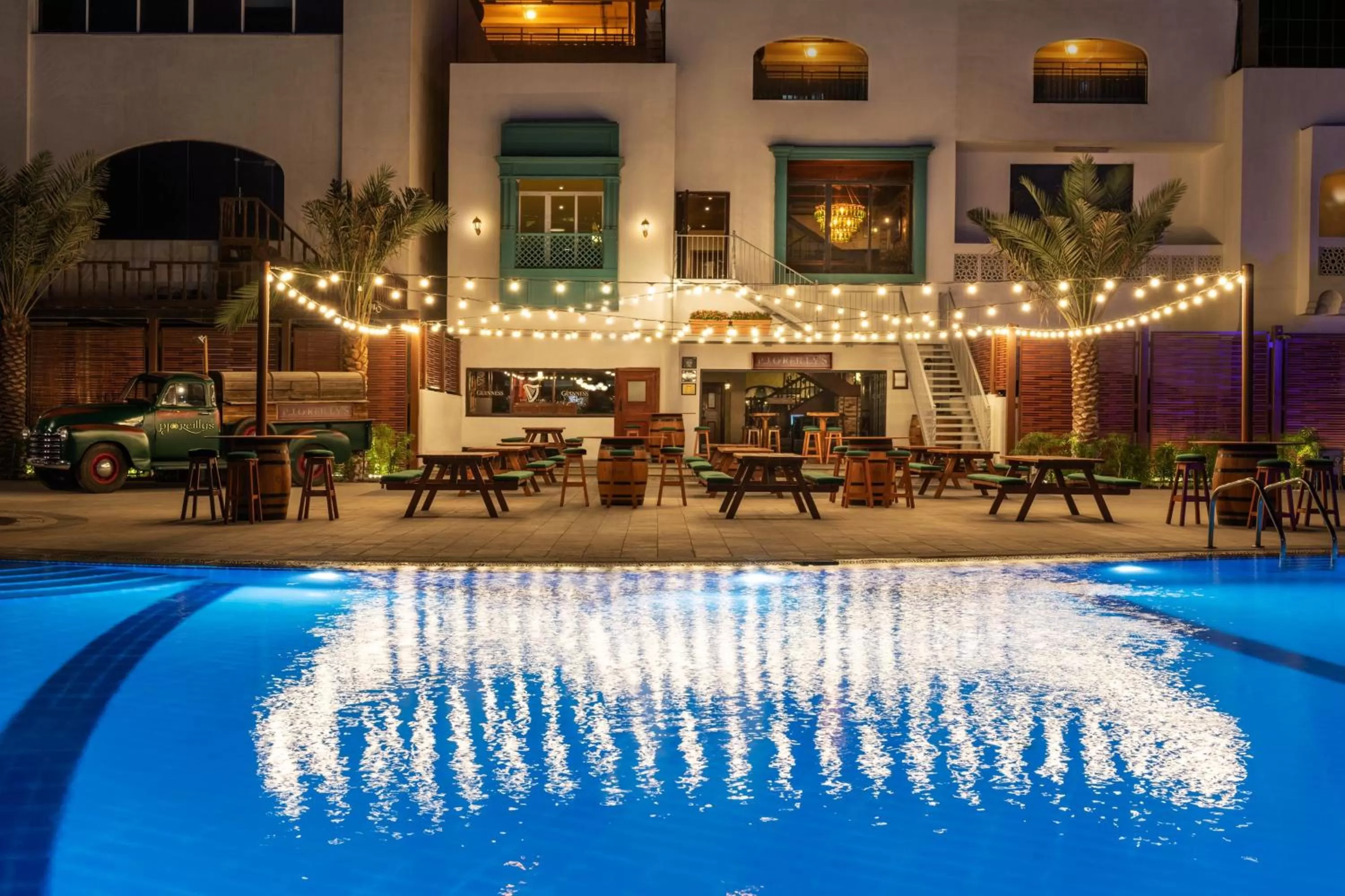 Swimming pool in Le Royal Meridien Abu Dhabi