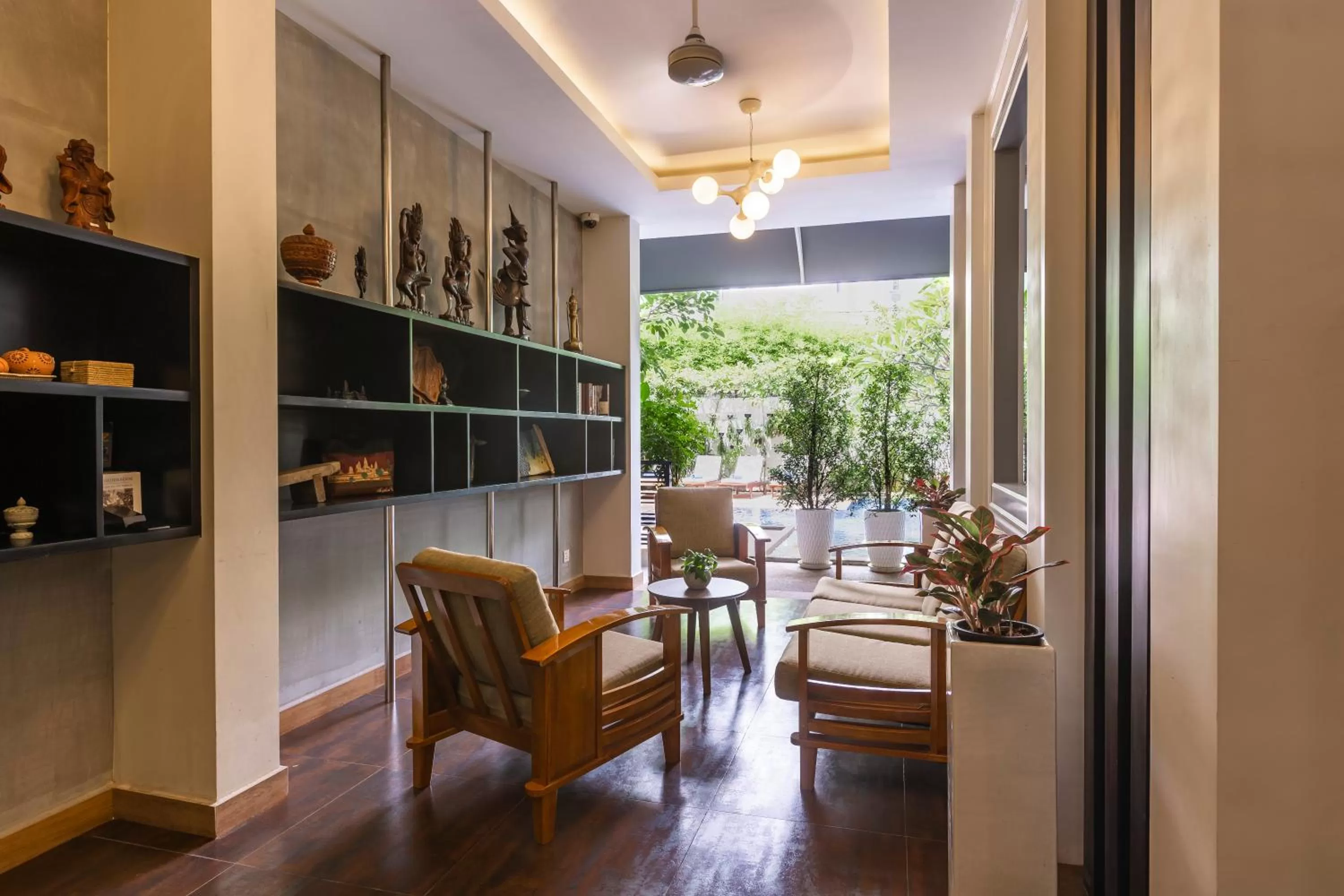 Lobby or reception in Sovanna Hotel