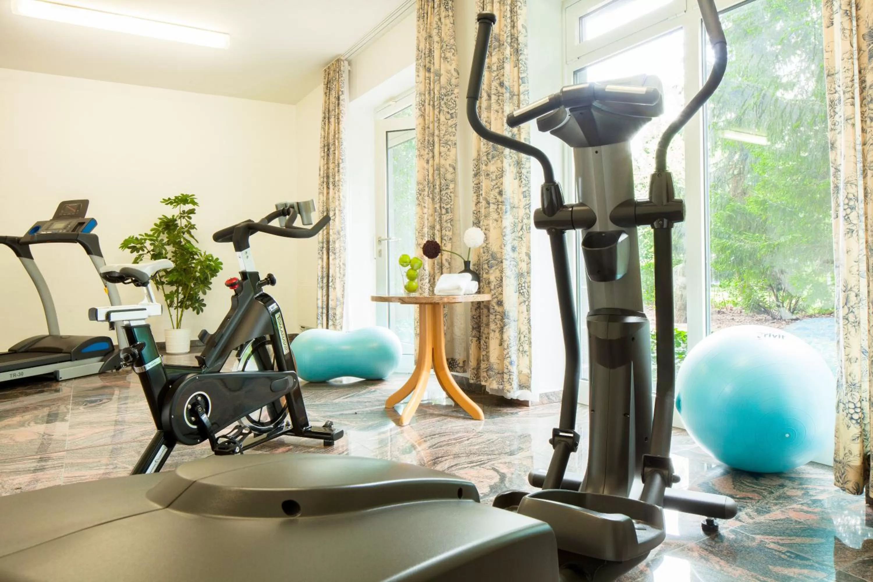 Fitness centre/facilities in Hotel Heidehof garni