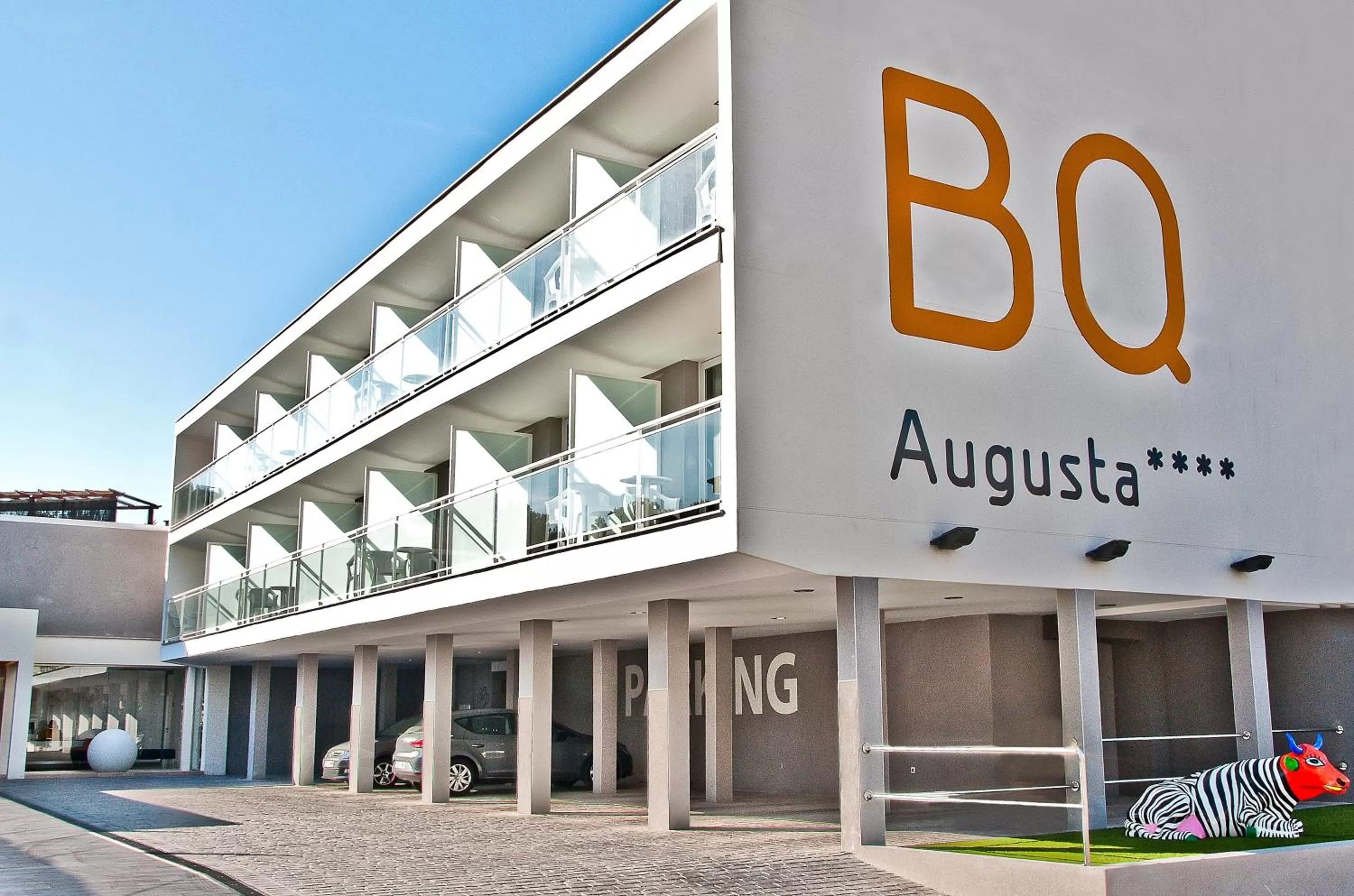 Facade/entrance in BQ Augusta Hotel