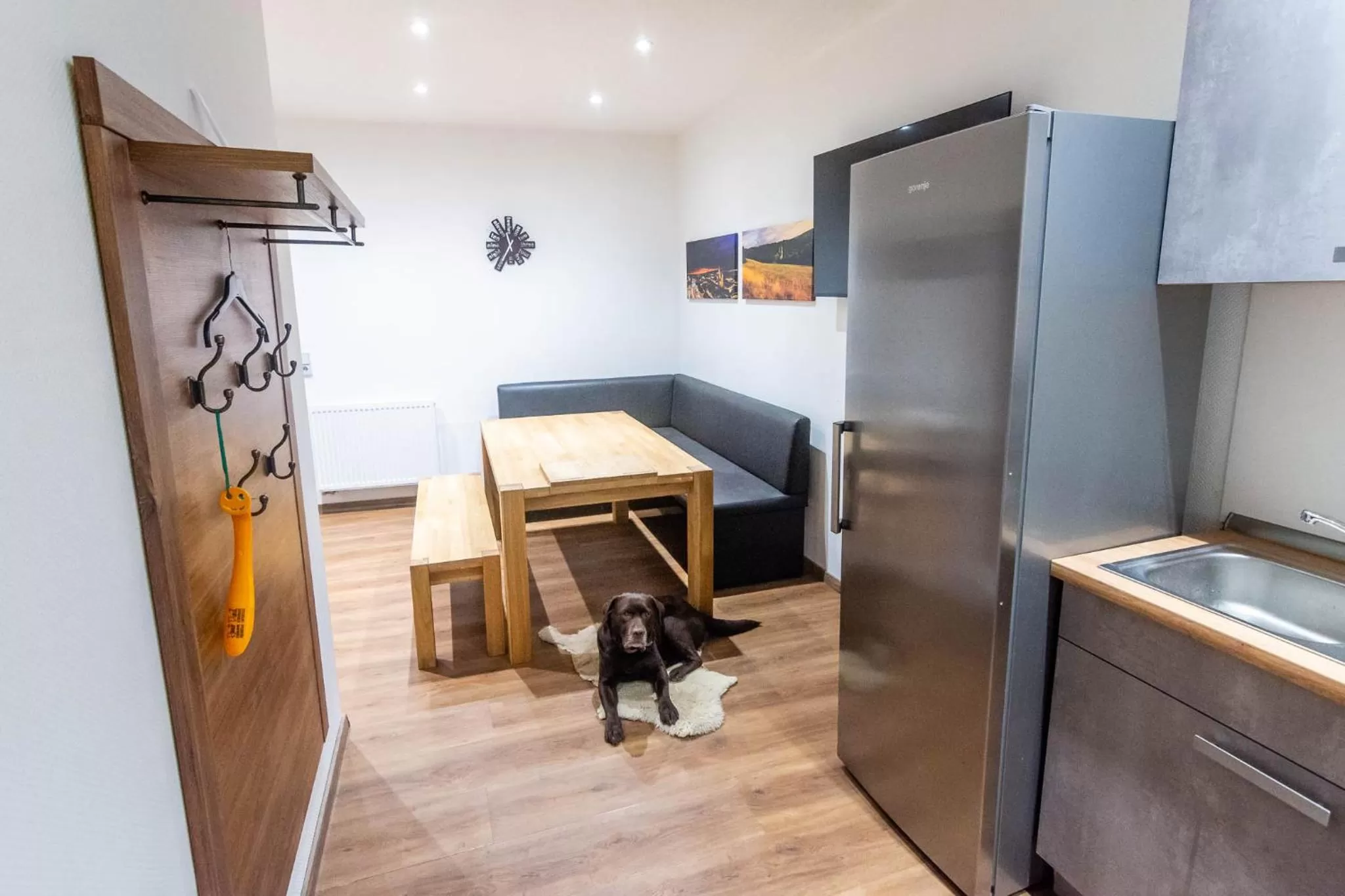 Dining area in Gästehaus Jagsttal