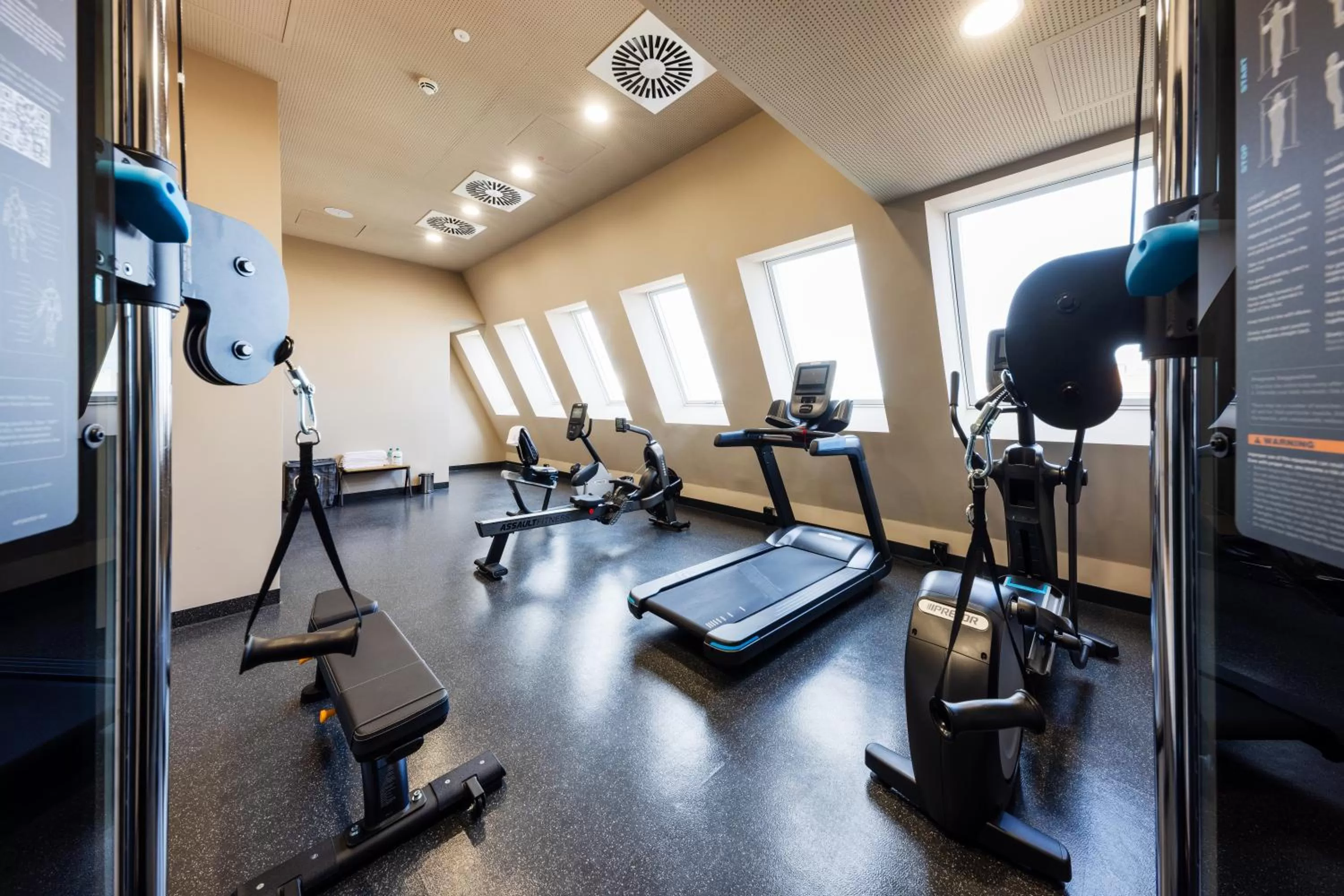 Fitness centre/facilities in Novotel Münster City