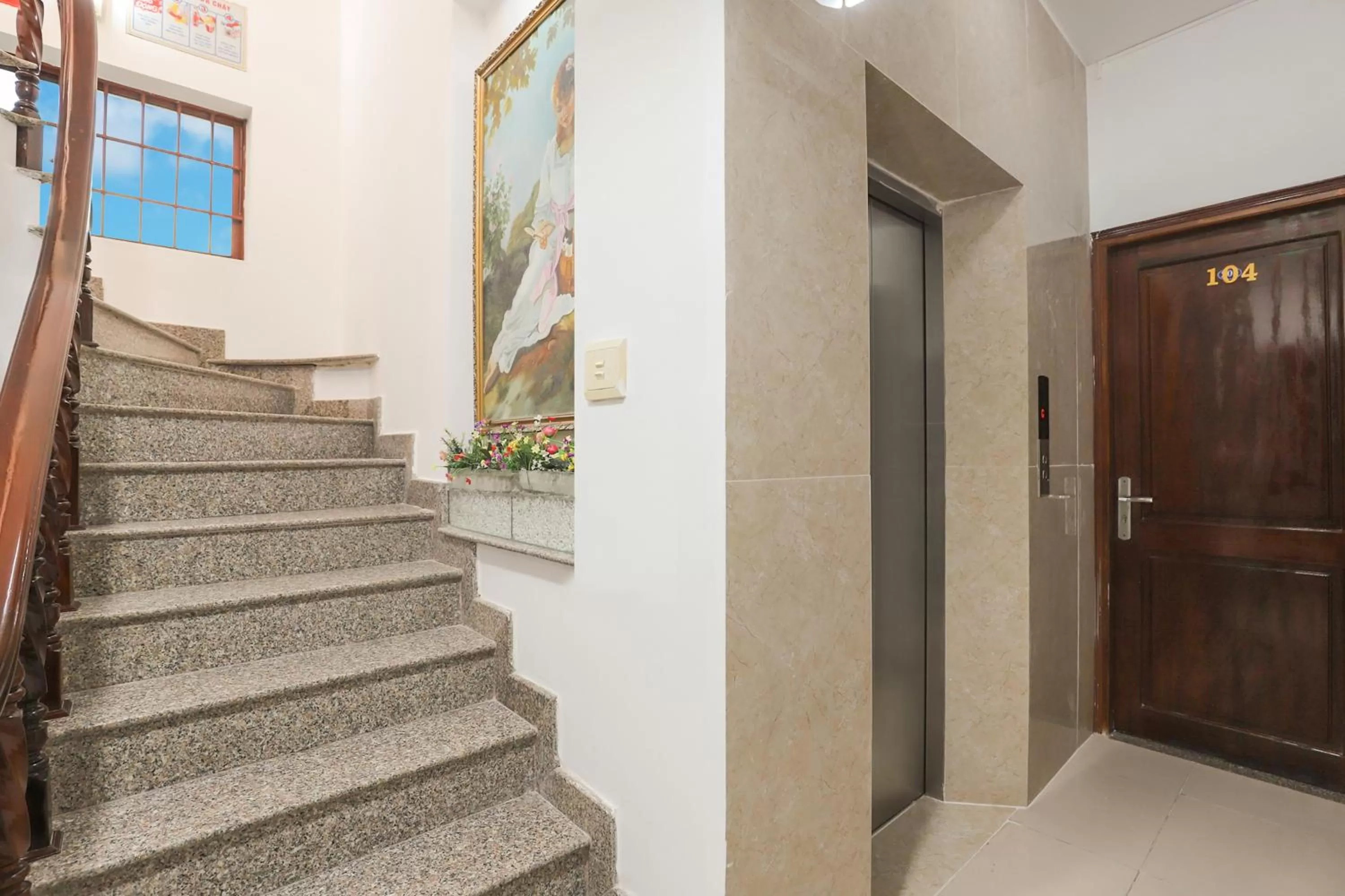 Floor plan in Lien Thuy Hotel