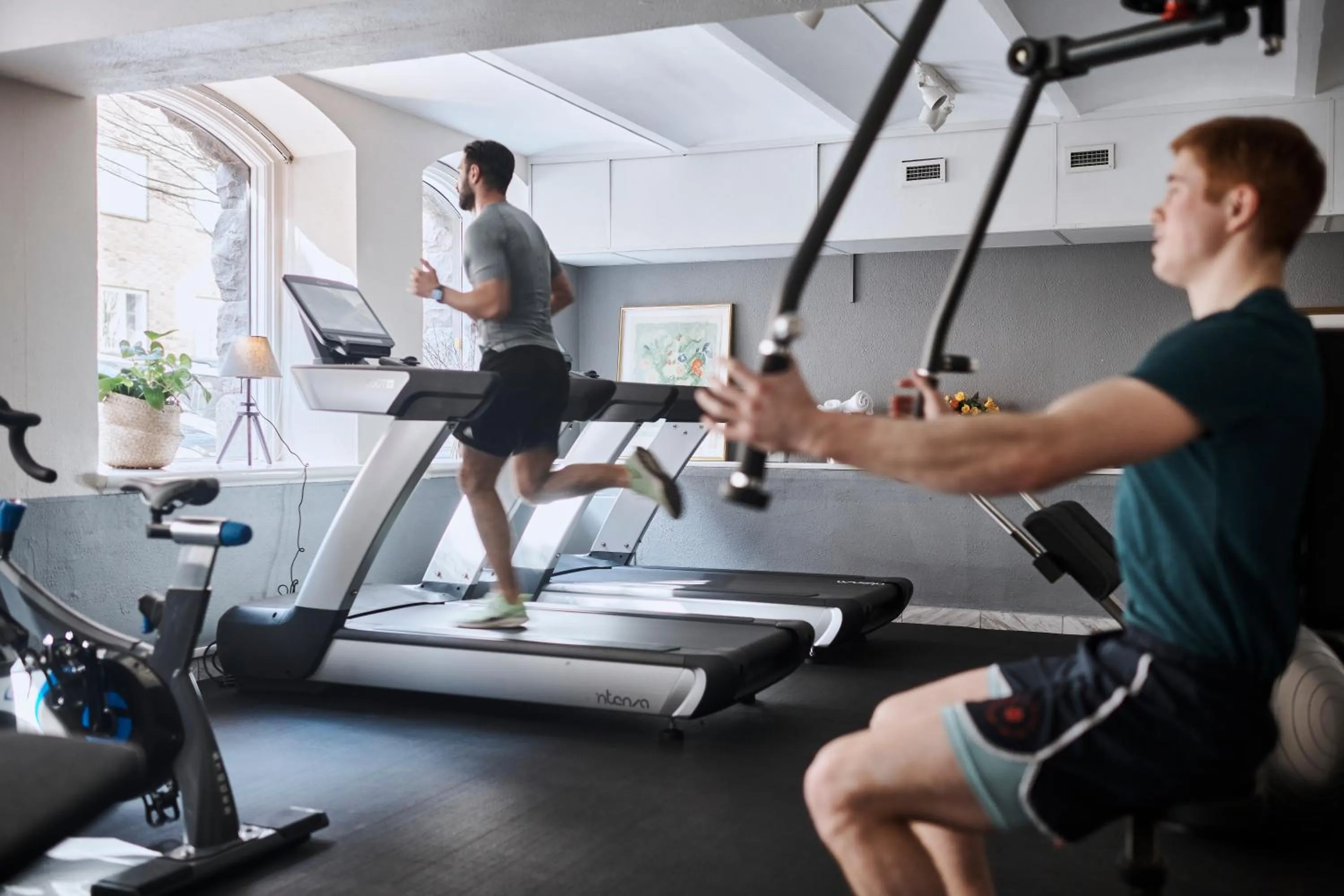 Fitness centre/facilities in Hotel Continental Relax & Spa