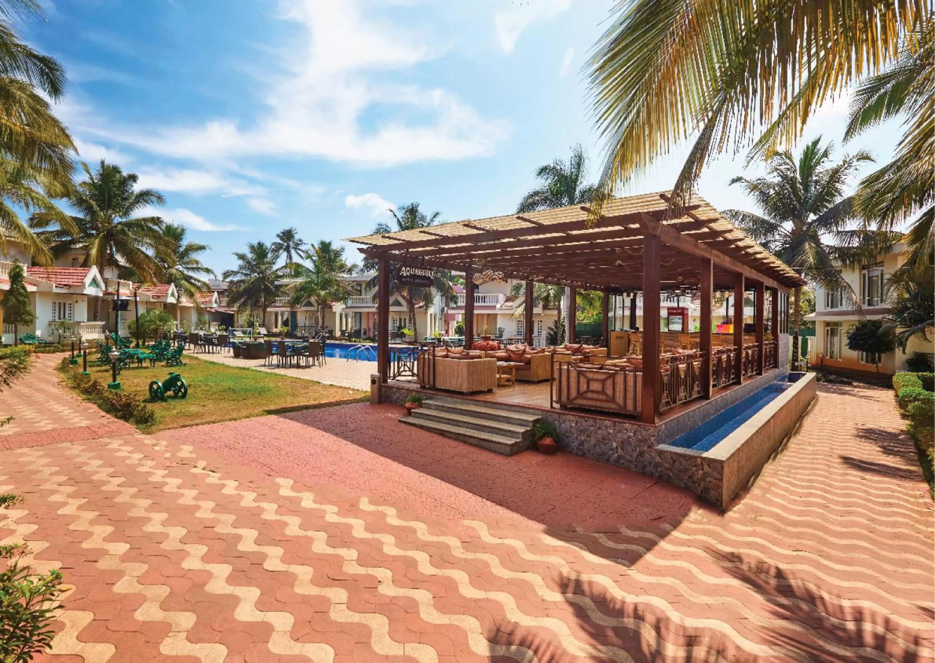 Lounge or bar in Country Inn Goa Varca Beach - 2 minutes walk to the beach