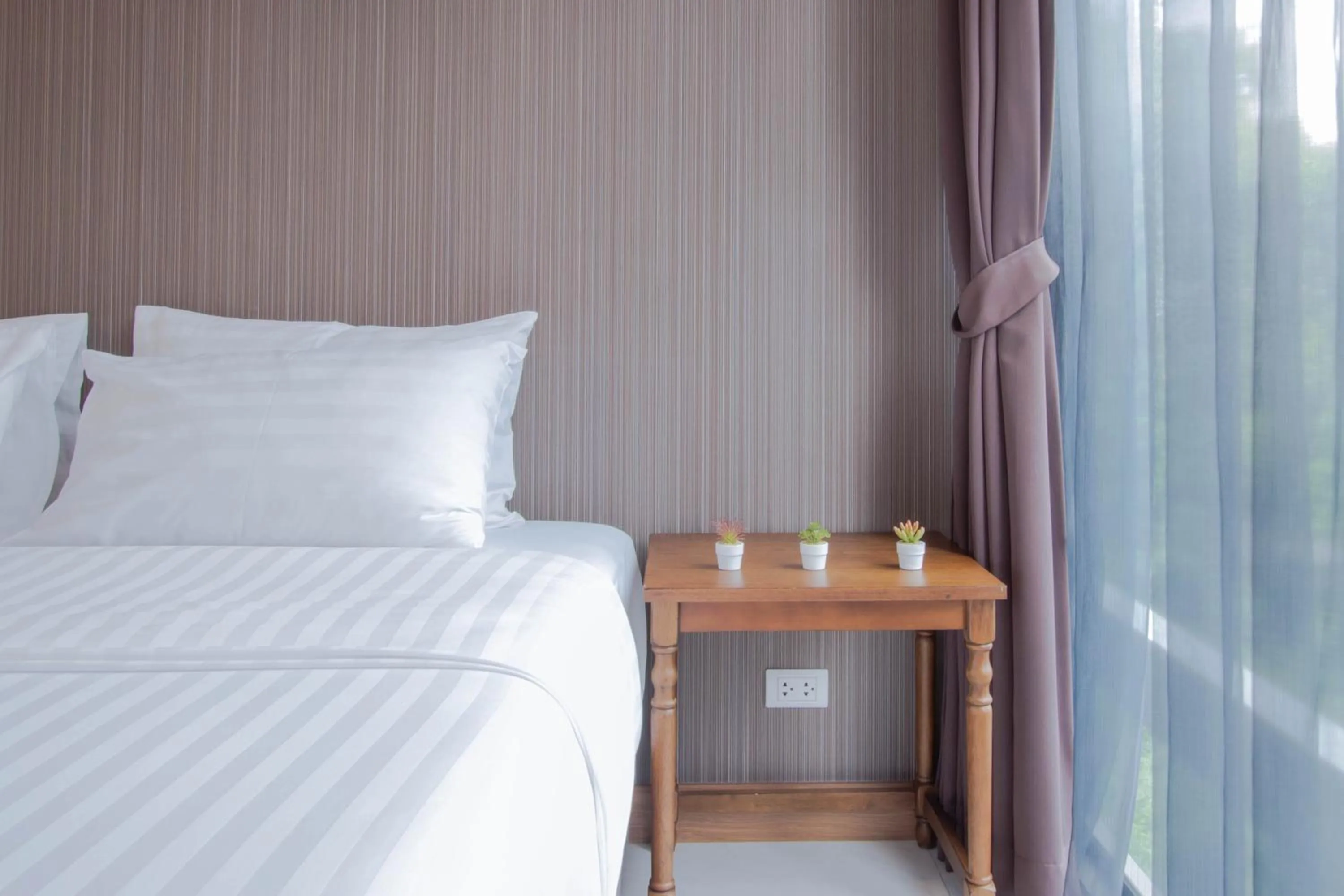 Bed in Kepler Residence Bangkok